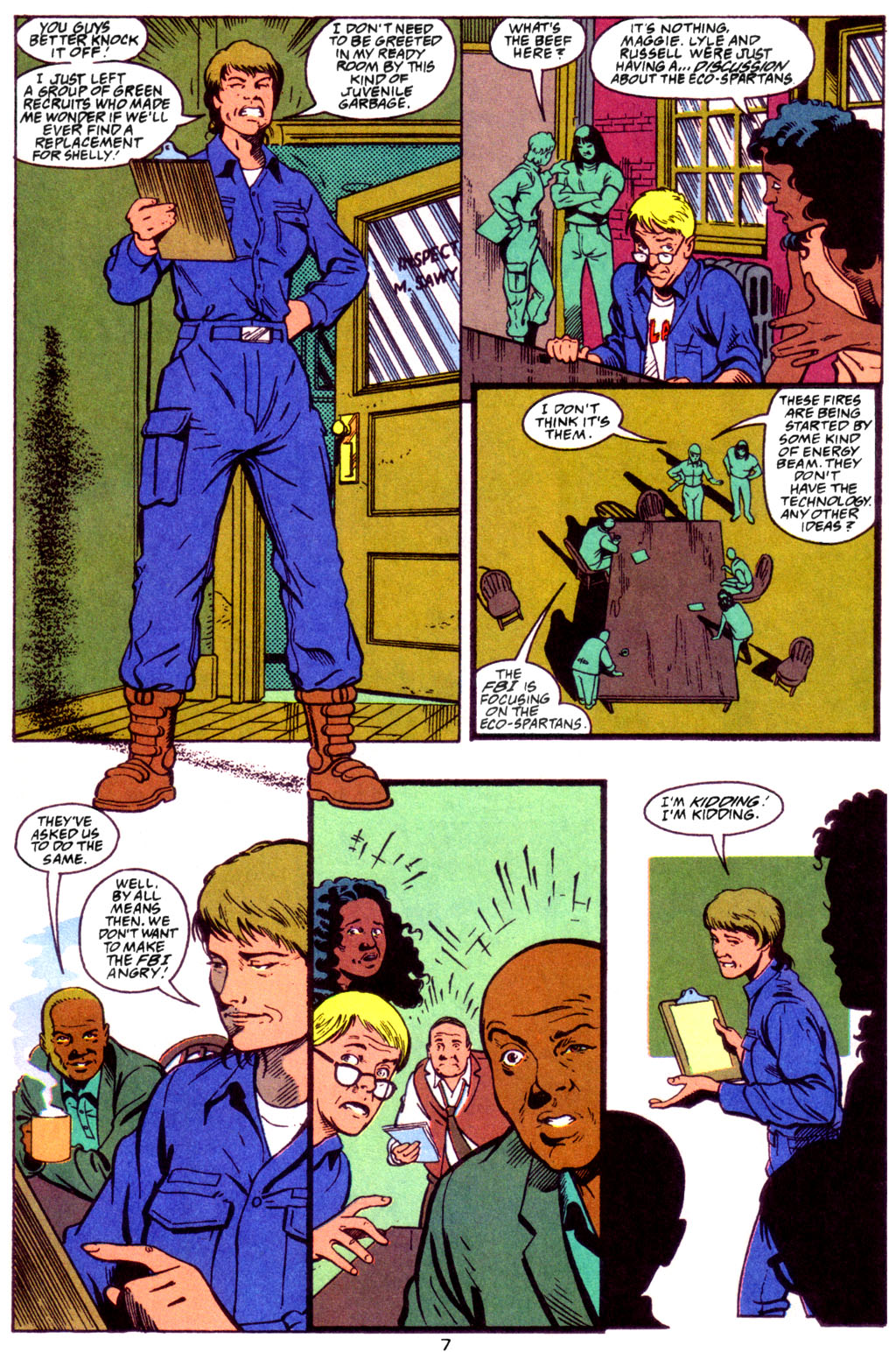 Read online Metropolis S.C.U. comic -  Issue #2 - 7