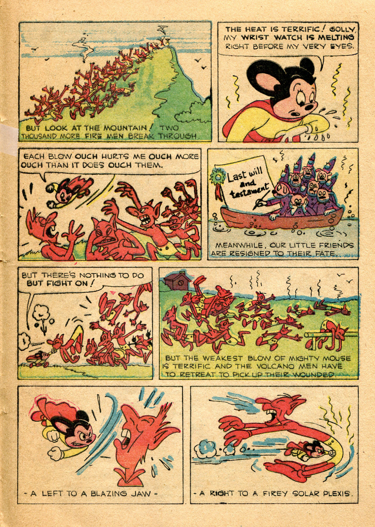 Read online Paul Terry's Mighty Mouse Comics comic -  Issue #29 - 21