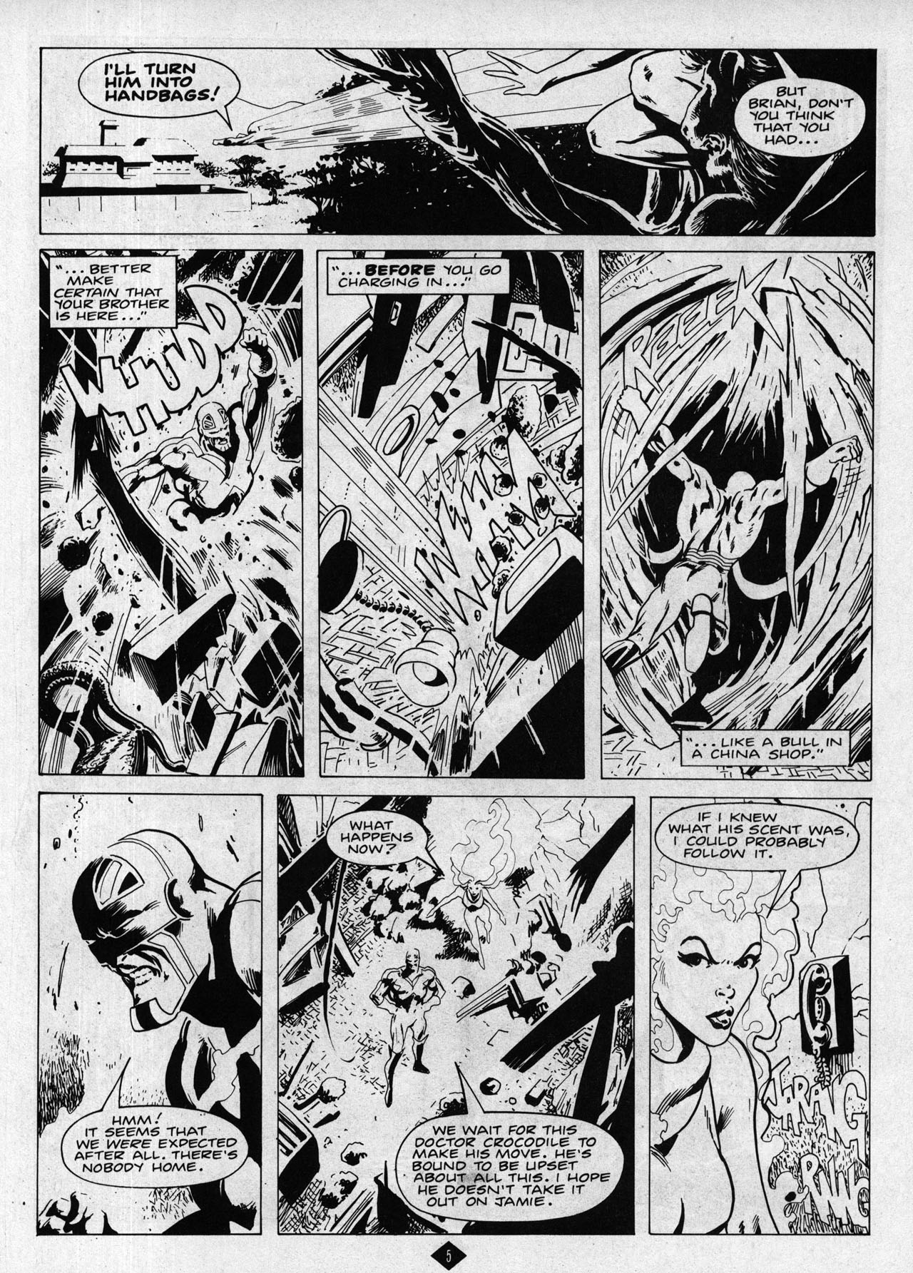 Read online Captain Britain (1985) comic -  Issue #10 - 5