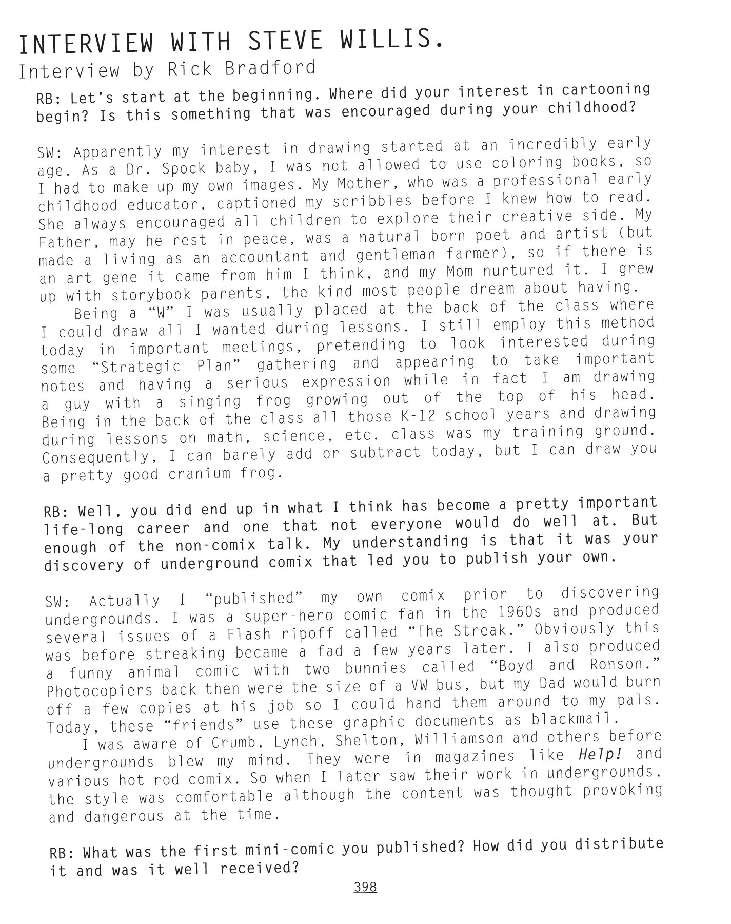 Read online NEWAVE! The Underground Mini Comix of the 1980's comic -  Issue # TPB (Part 4) - 81
