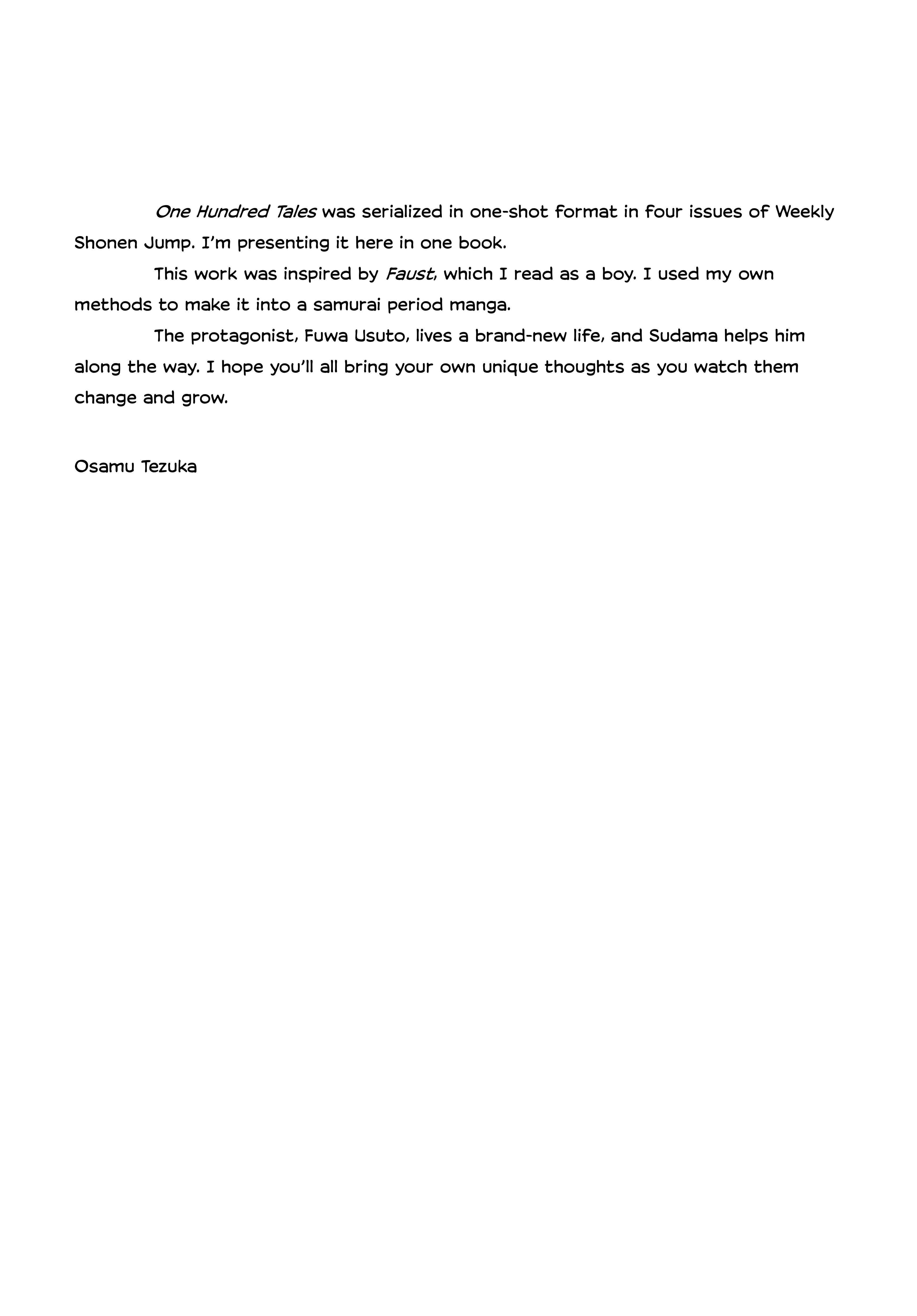 Read online One Hundred Tales comic -  Issue # TPB (Part 1) - 3