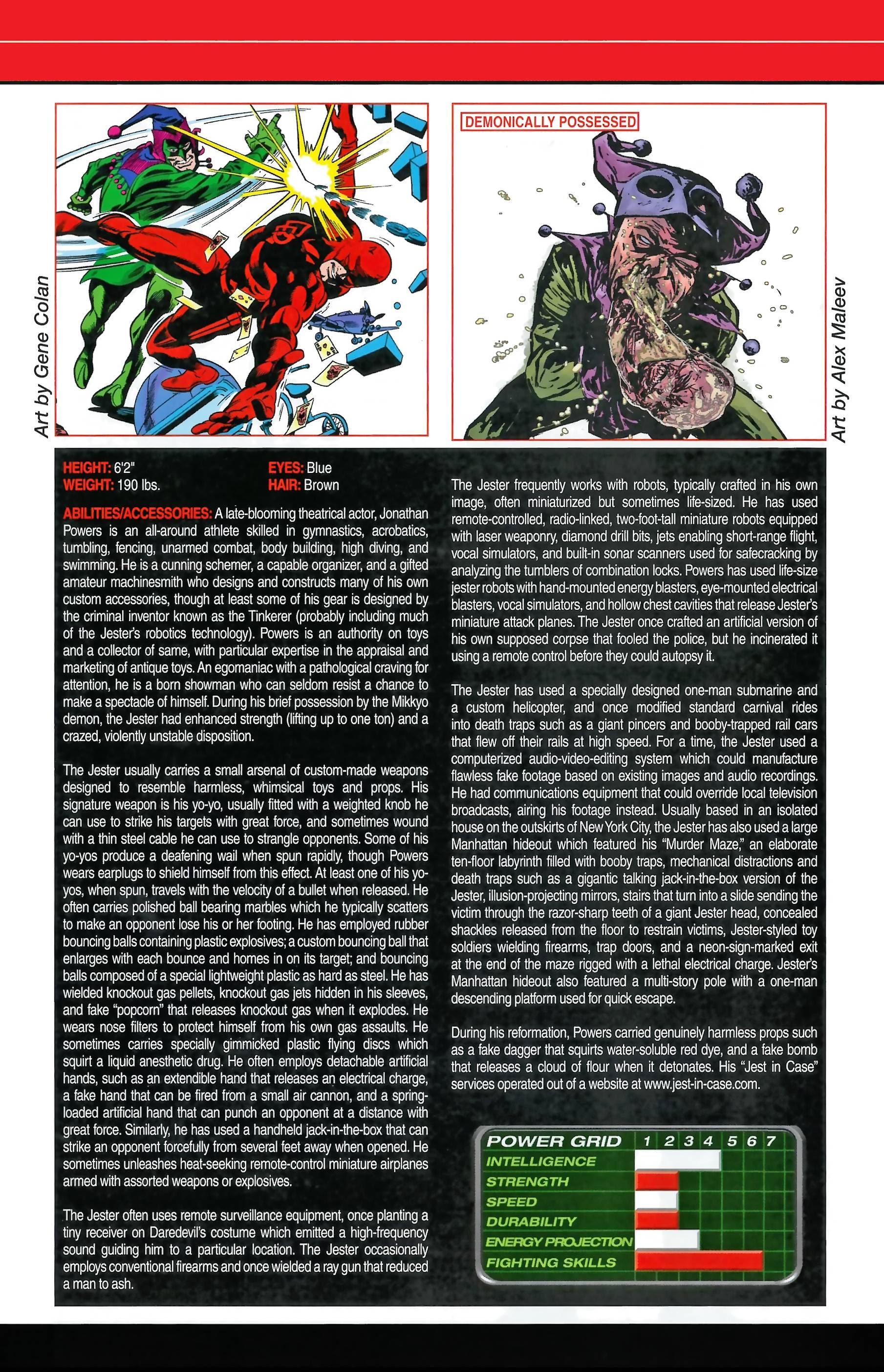Read online Official Handbook of the Marvel Universe A to Z comic -  Issue # TPB 6 (Part 1) - 19