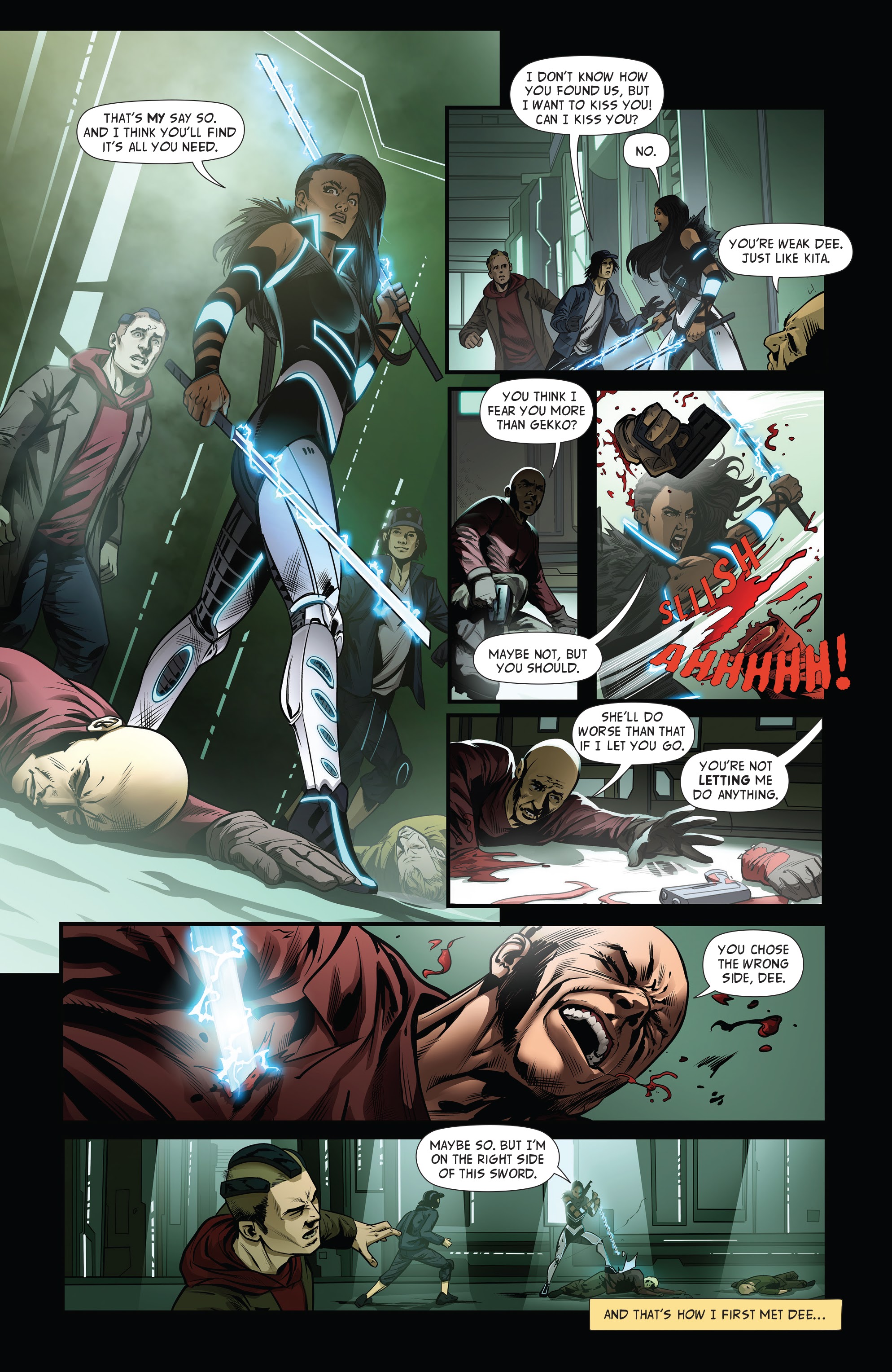 Read online Neon Future comic -  Issue #3 - 23