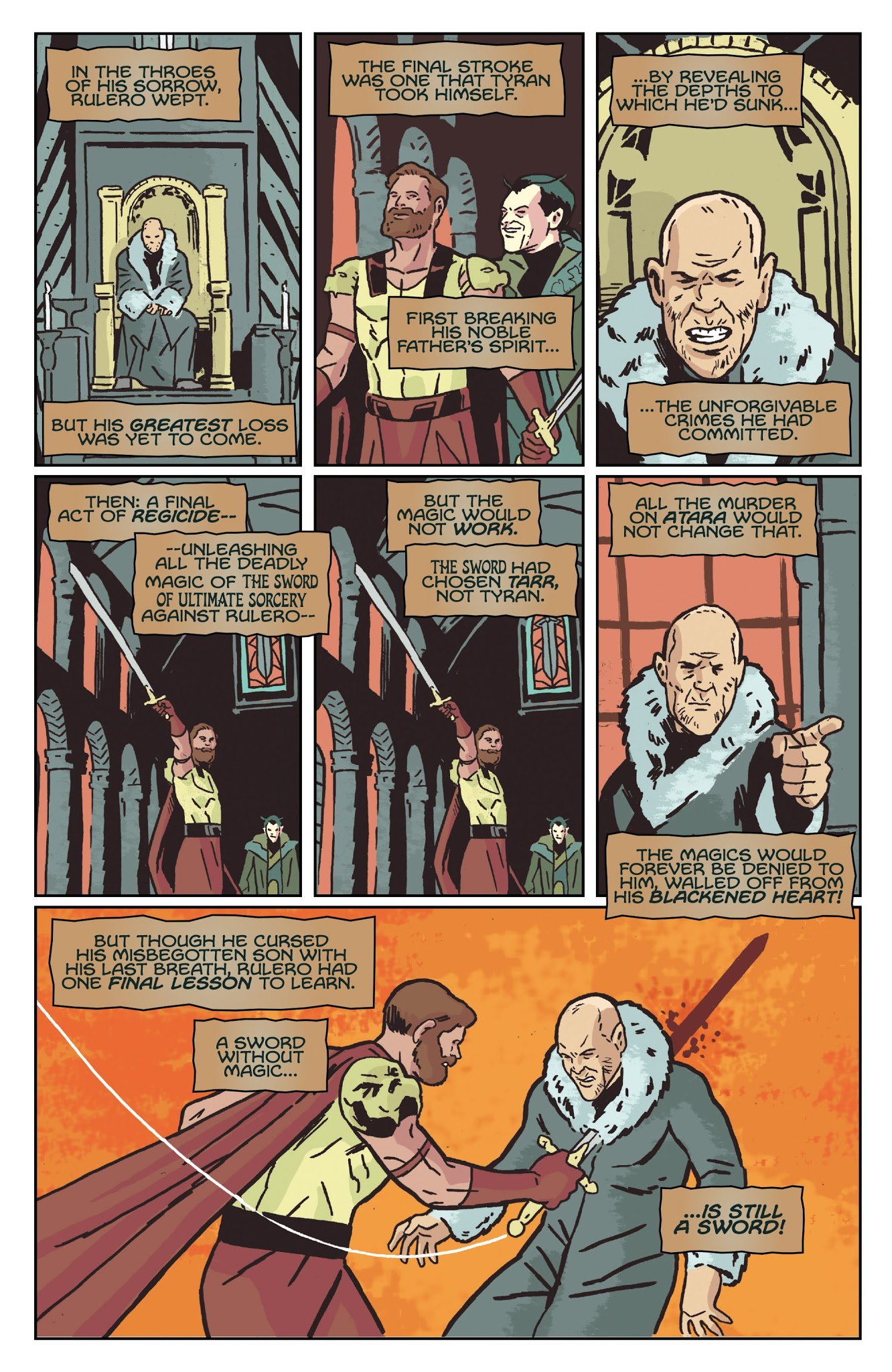 Read online Swordquest comic -  Issue #2 - 14