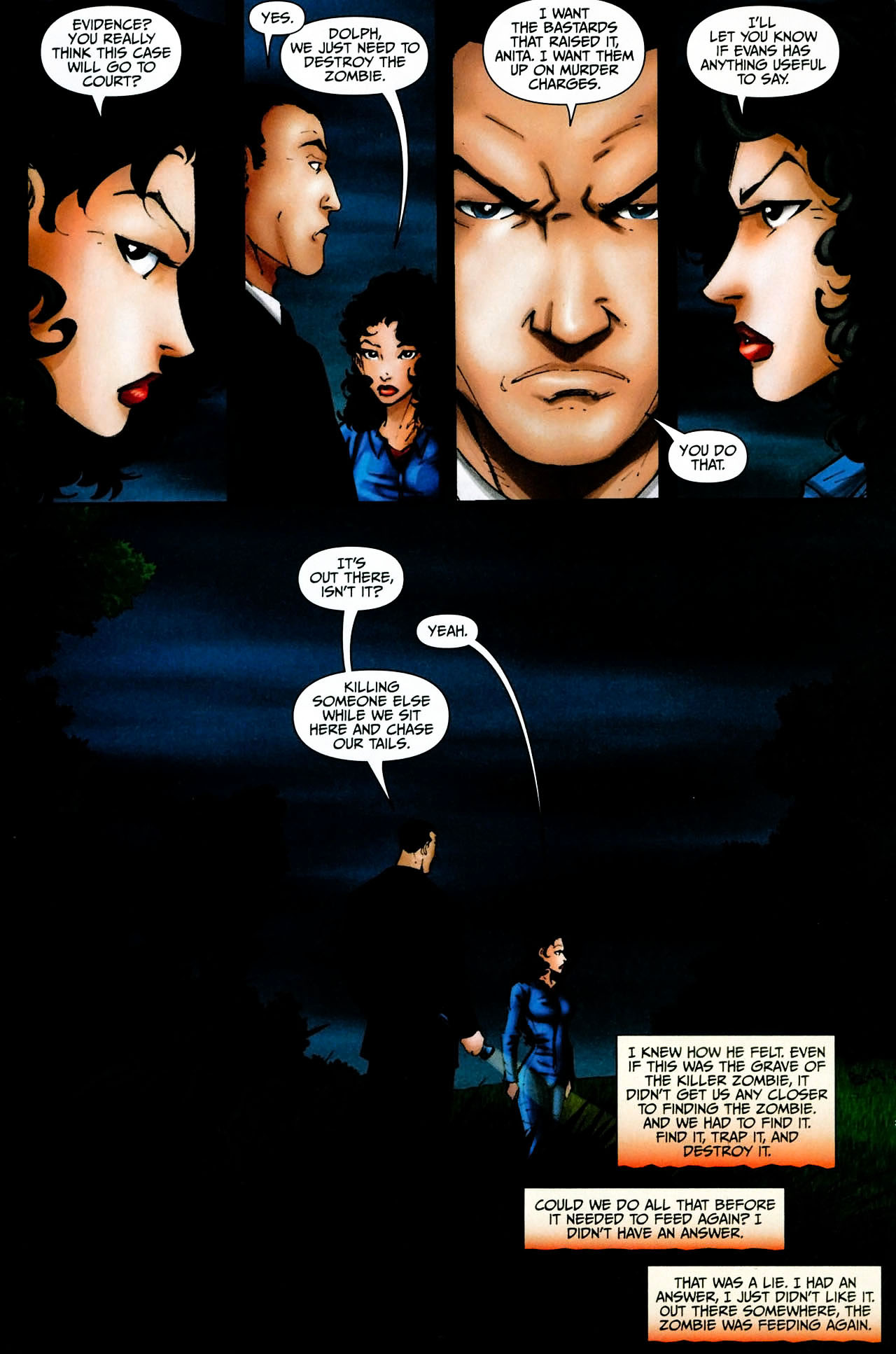 Read online Anita Blake: The Laughing Corpse - Book One comic -  Issue #5 - 8