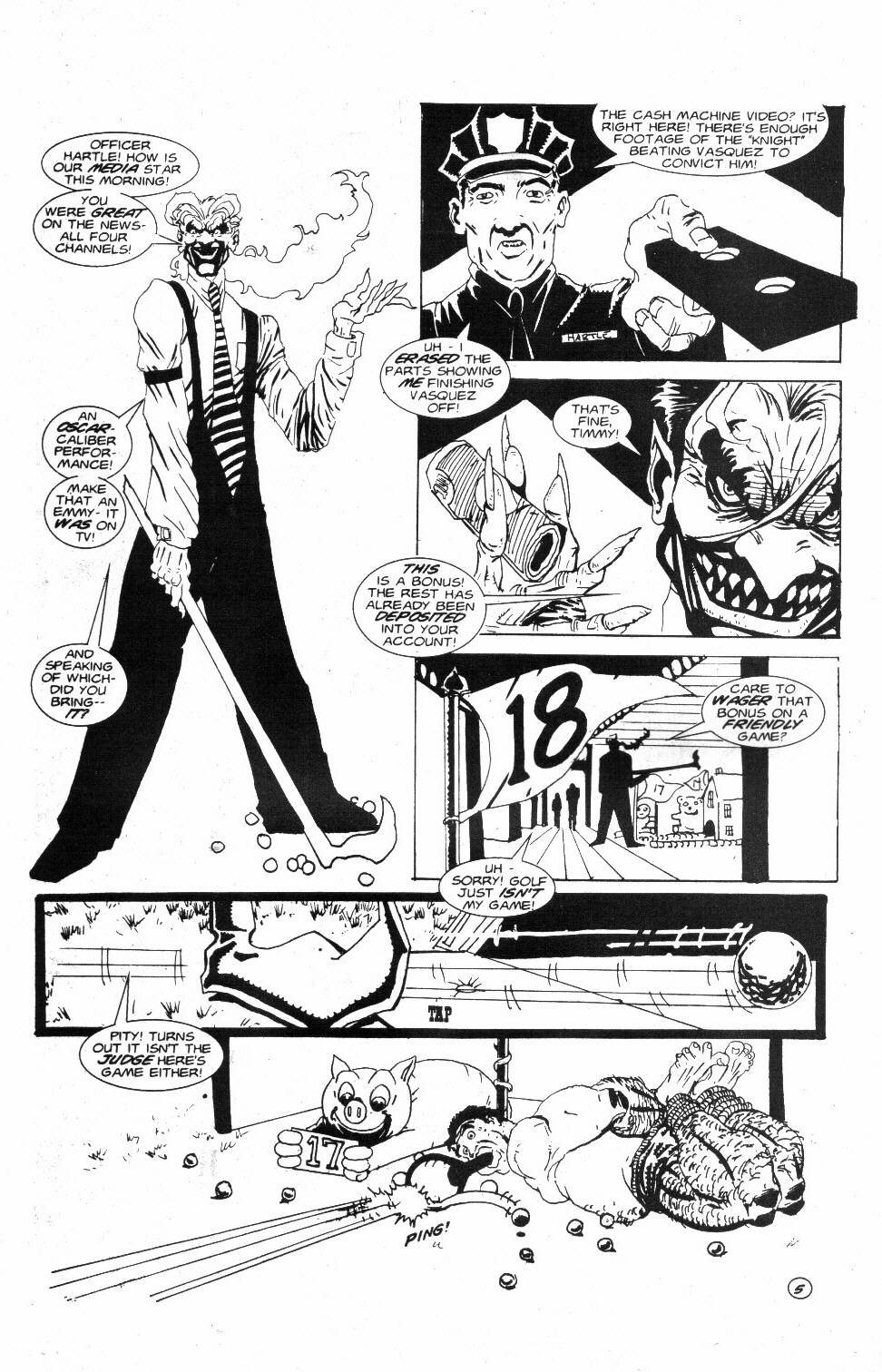 Read online Knight Watchman: Graveyard Shift comic -  Issue #2 - 7