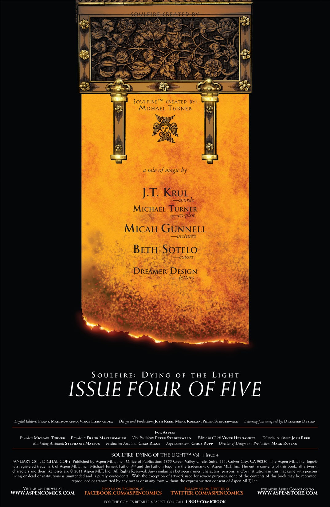 Read online Michael Turner's Soulfire: Shadow Magic comic -  Issue #4 - 2