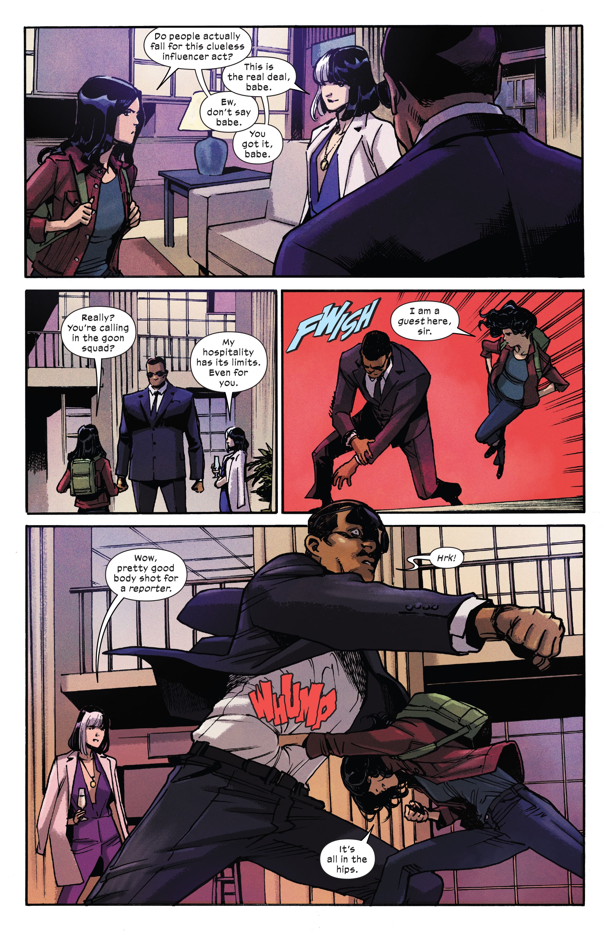 Read online Silk (2021) comic -  Issue #3 - 16