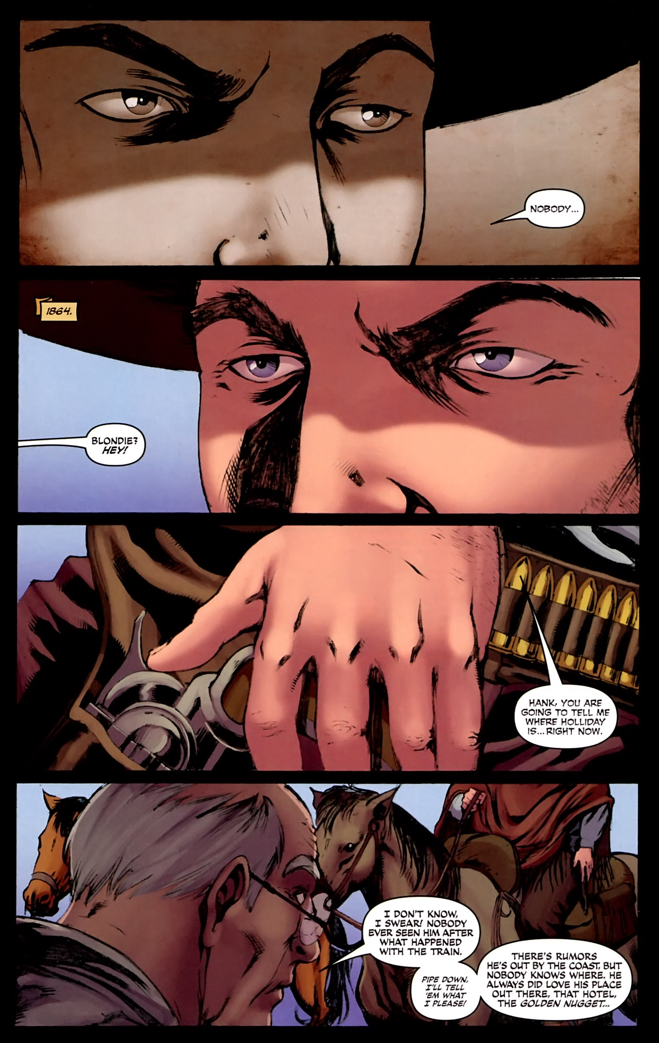 Read online The Man with No Name comic -  Issue #8 - 22