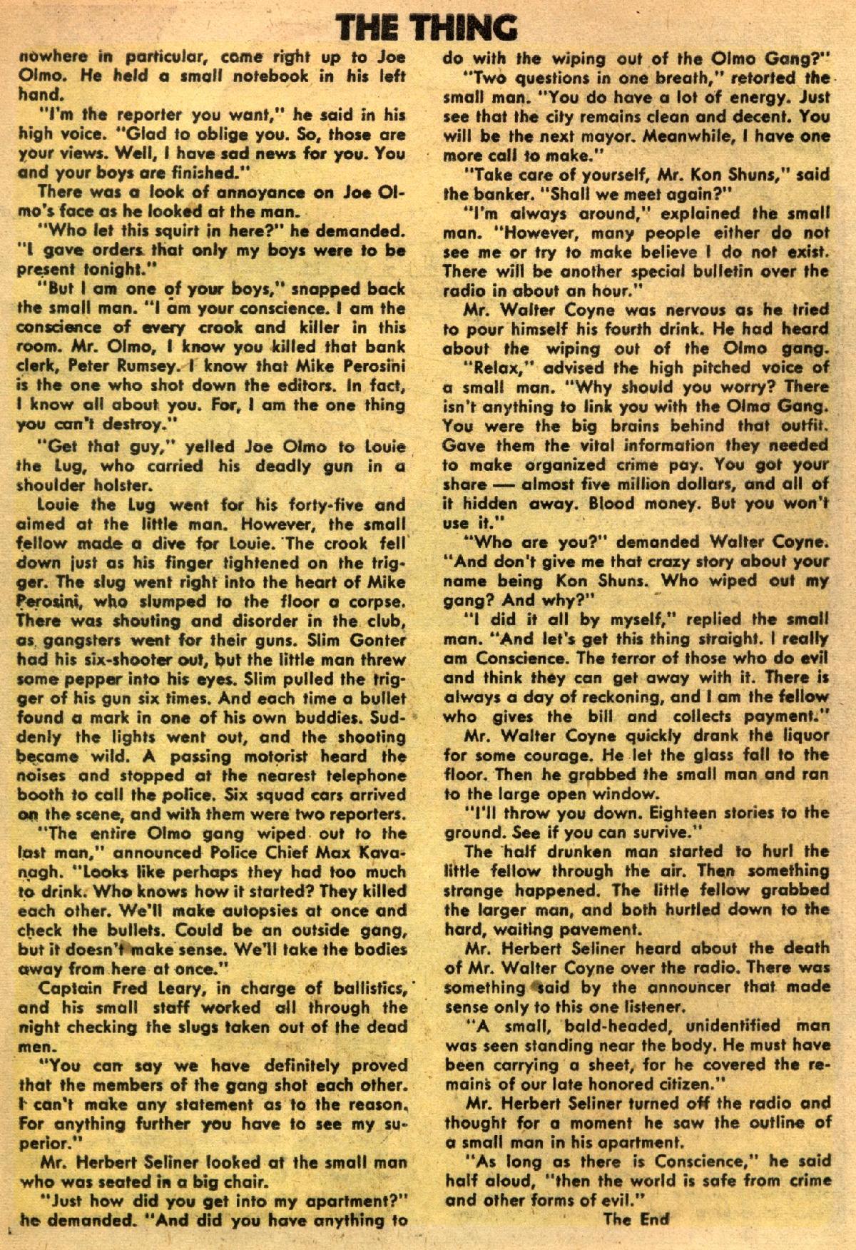Read online The Thing! (1952) comic -  Issue #14 - 20