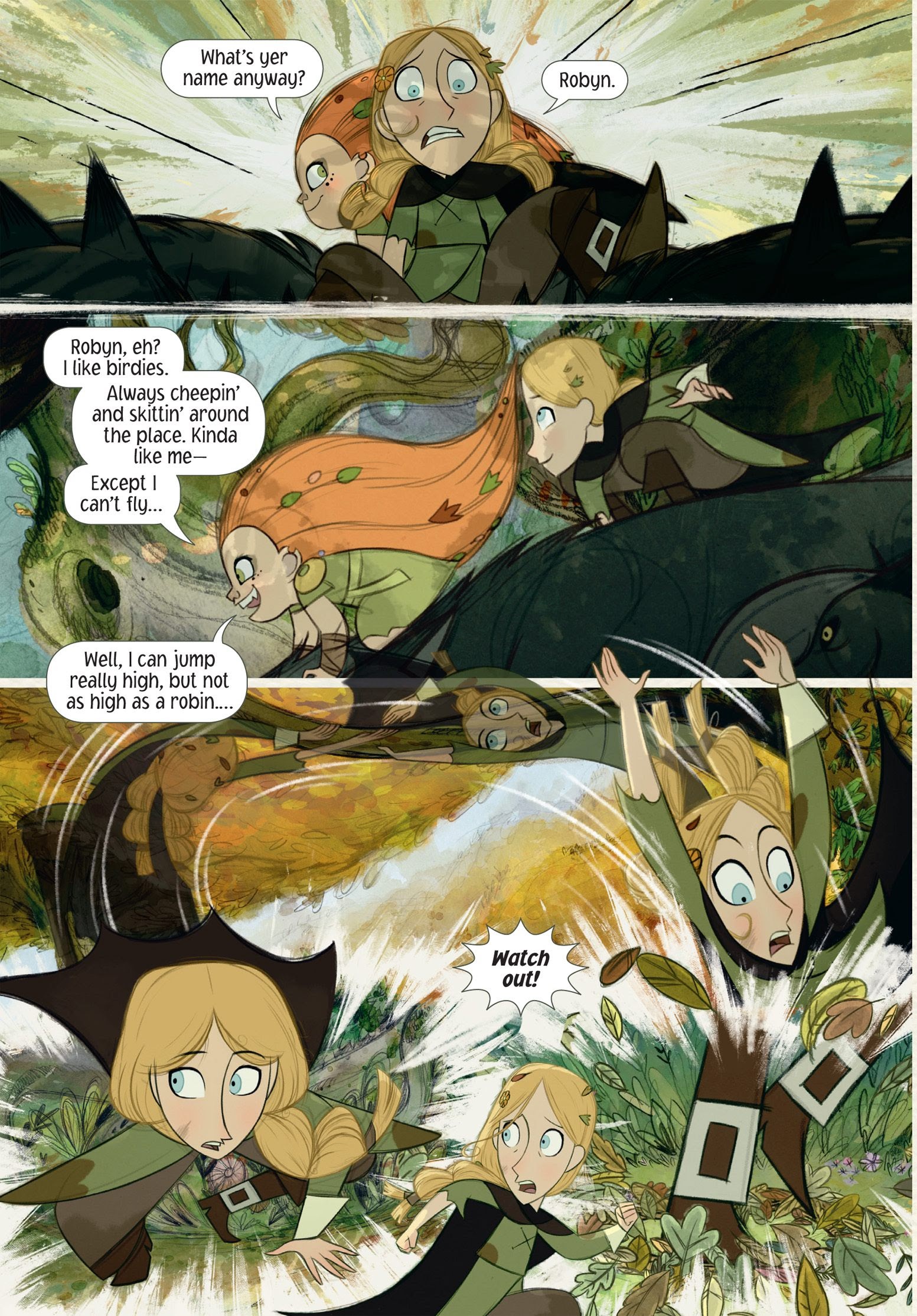 Read online Wolfwalkers: The Graphic Novel comic -  Issue # TPB (Part 1) - 95