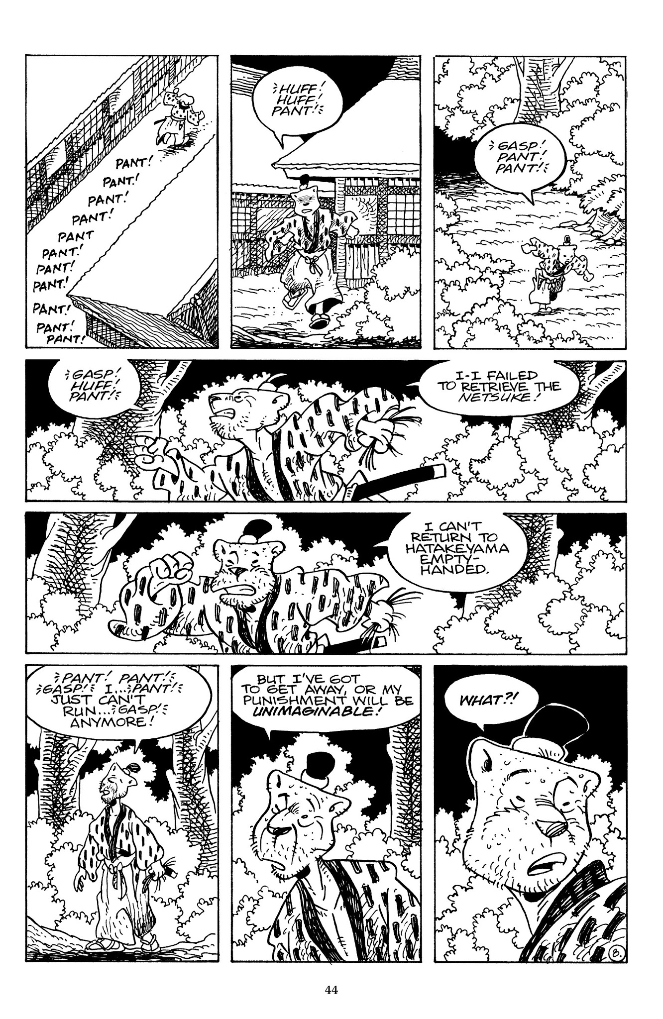 Read online The Usagi Yojimbo Saga comic -  Issue # TPB 7 - 43