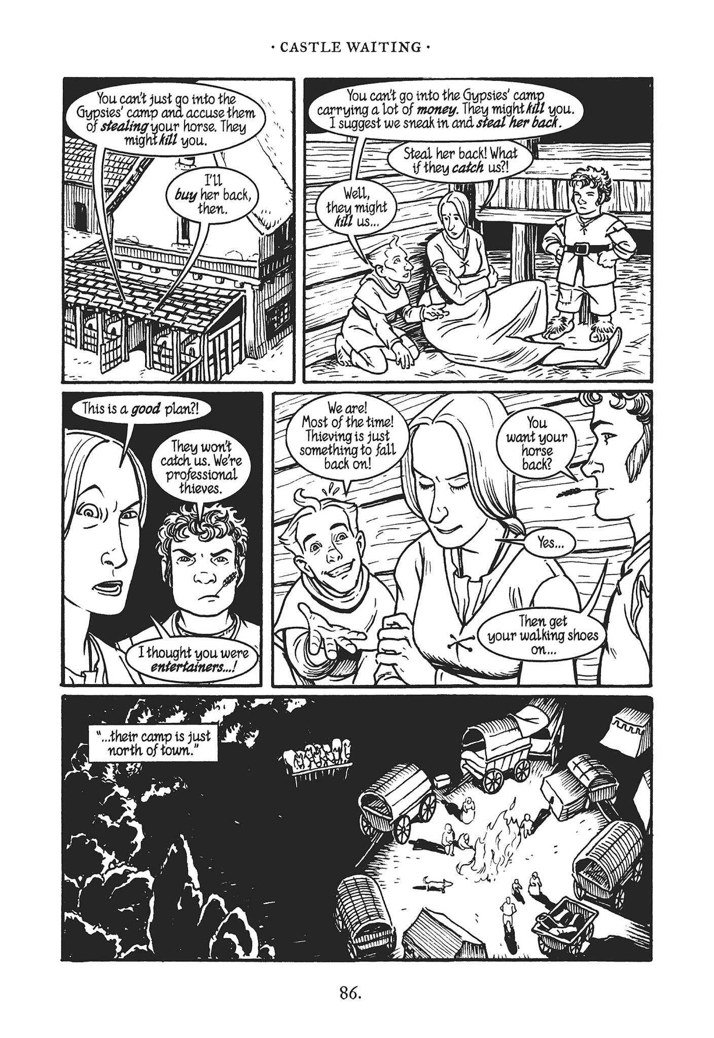 Read online Castle Waiting comic -  Issue # TPB - 91