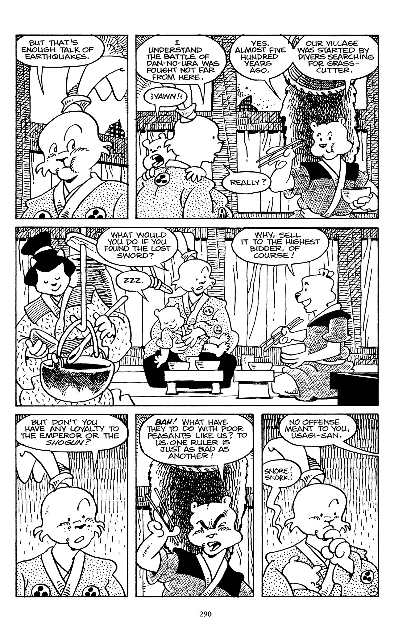 Read online The Usagi Yojimbo Saga comic -  Issue # TPB 2 - 286