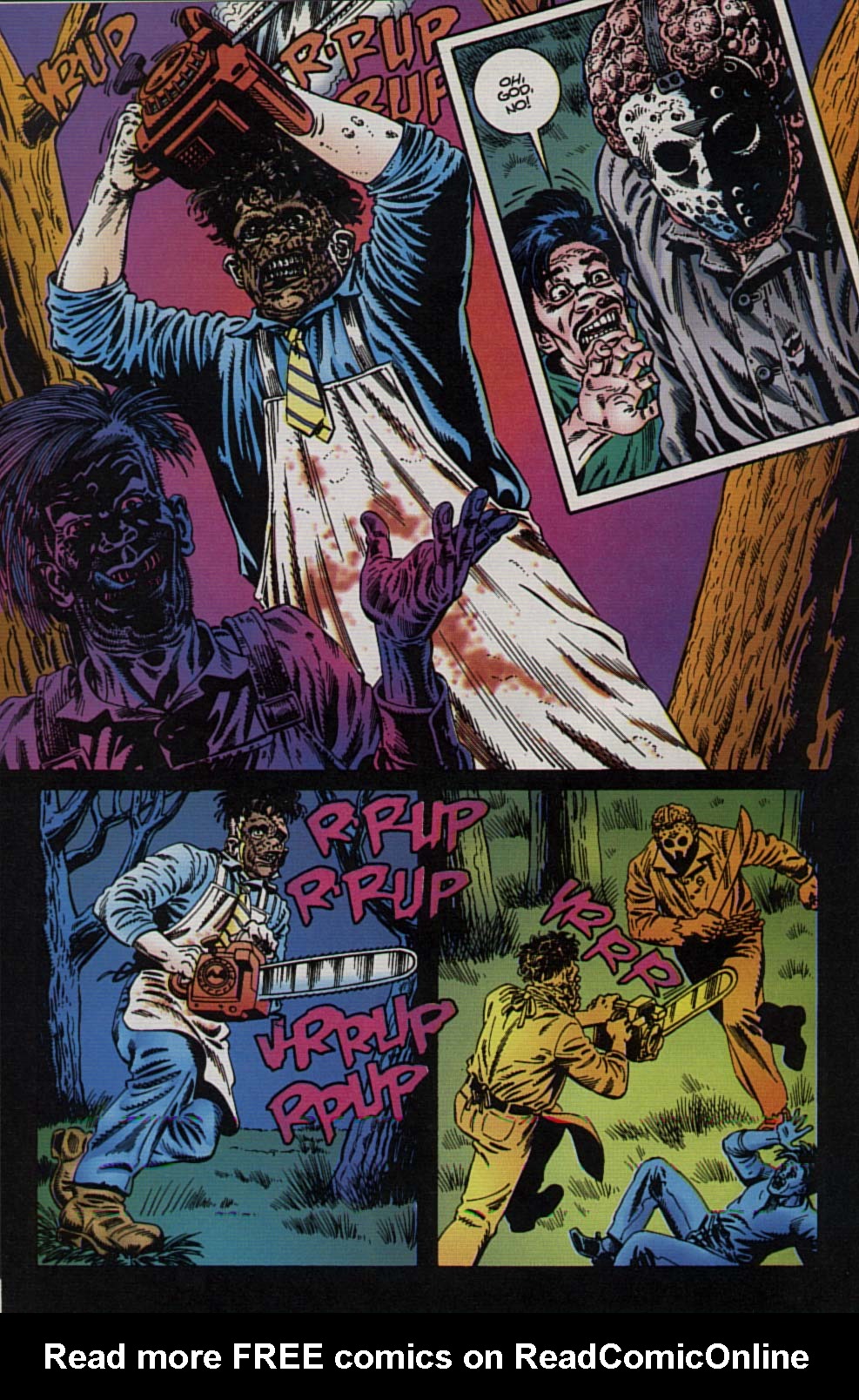 Read online Jason vs Leatherface comic -  Issue #1 - 20