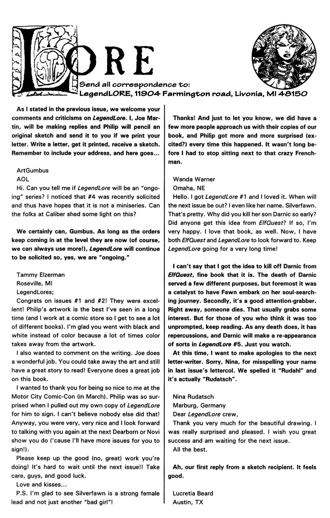 Read online Legendlore comic -  Issue #3 - 30