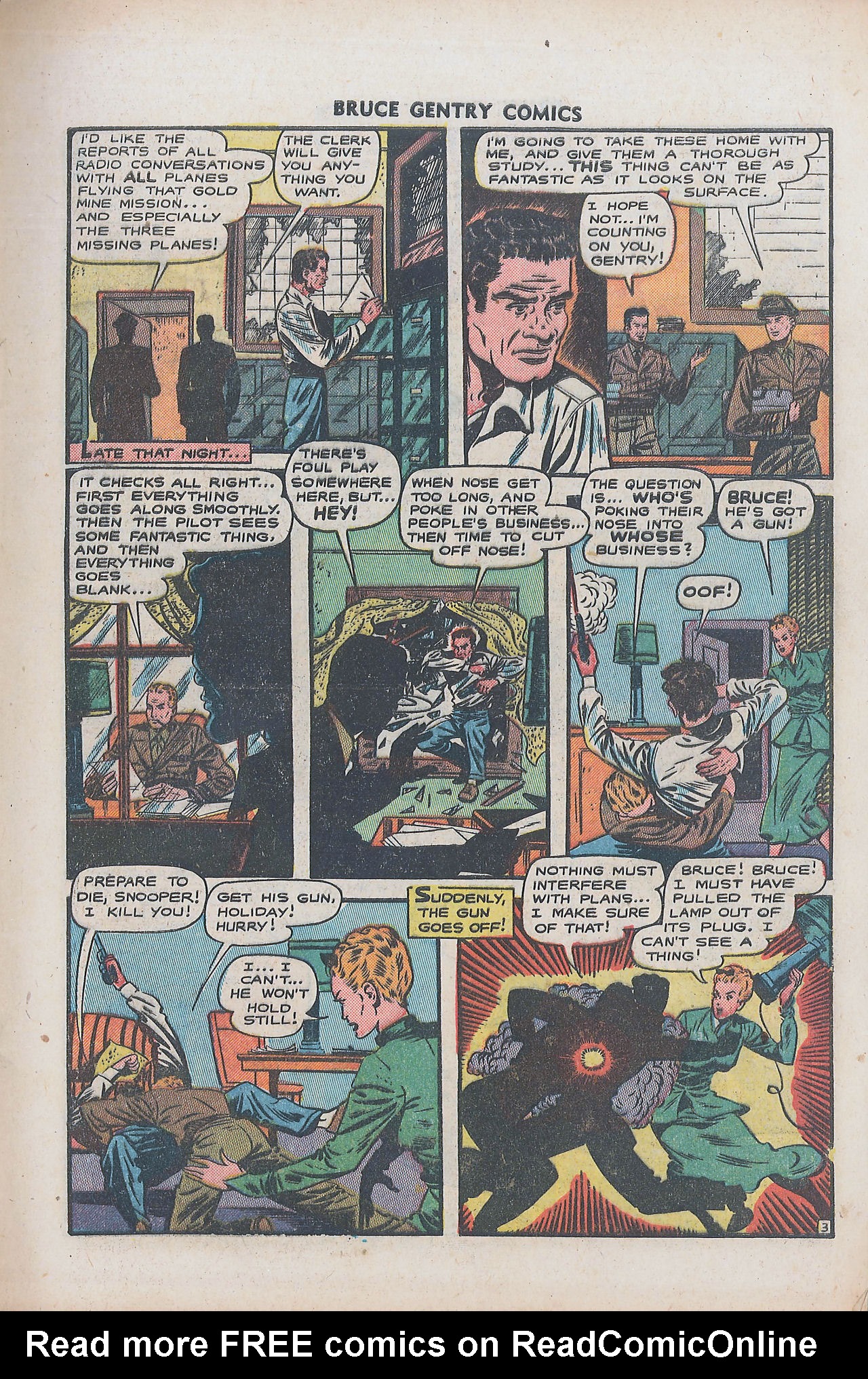 Read online Bruce Gentry comic -  Issue #6 - 5