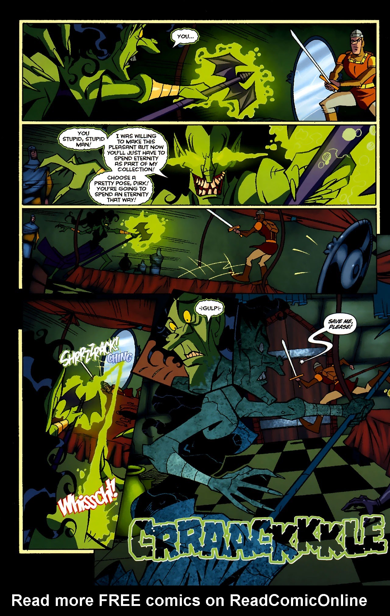 Read online Dragon's Lair (2006) comic -  Issue #3 - 23