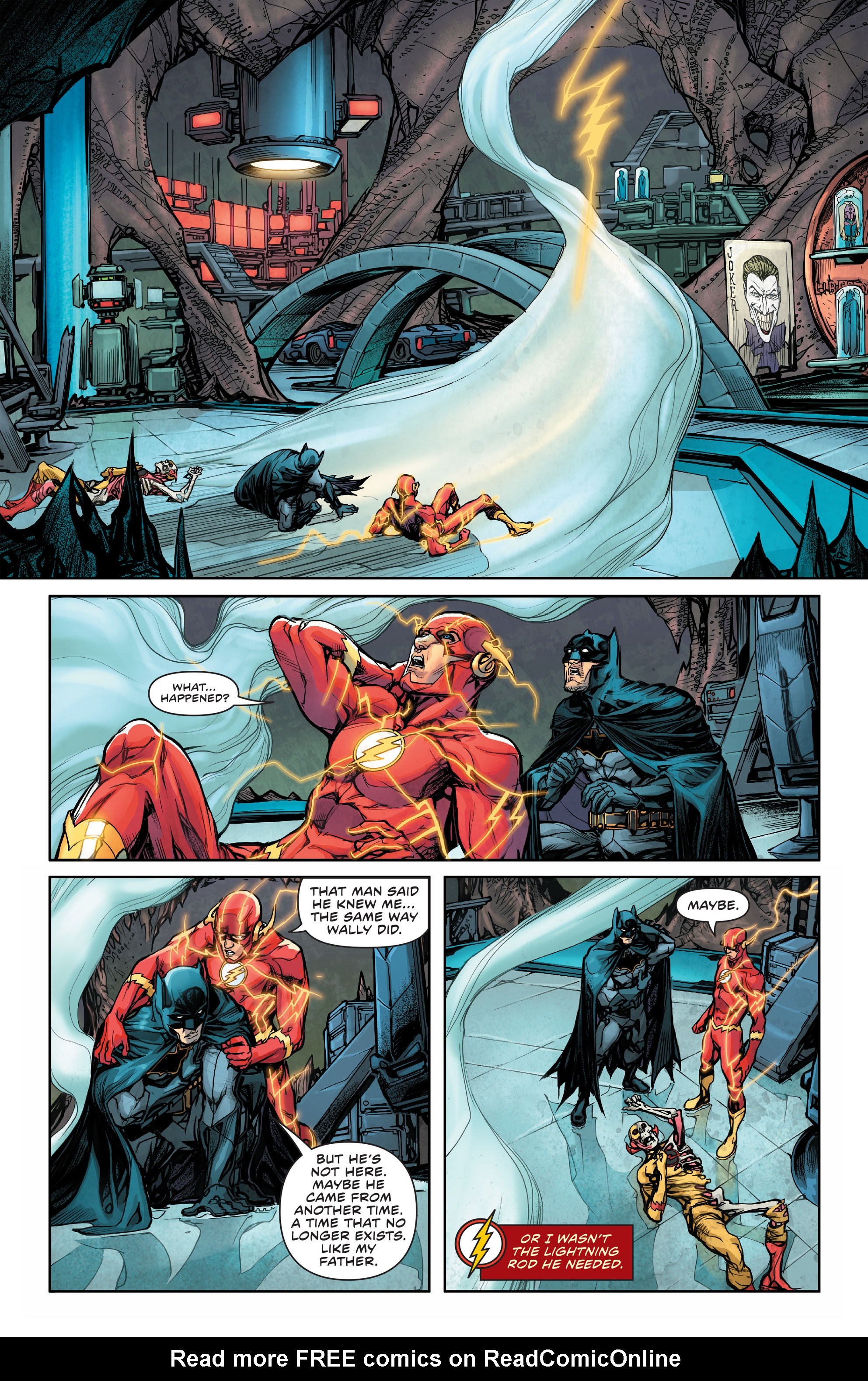 Read online Batman/Flash: The Button Deluxe Edition comic -  Issue # TPB - 82