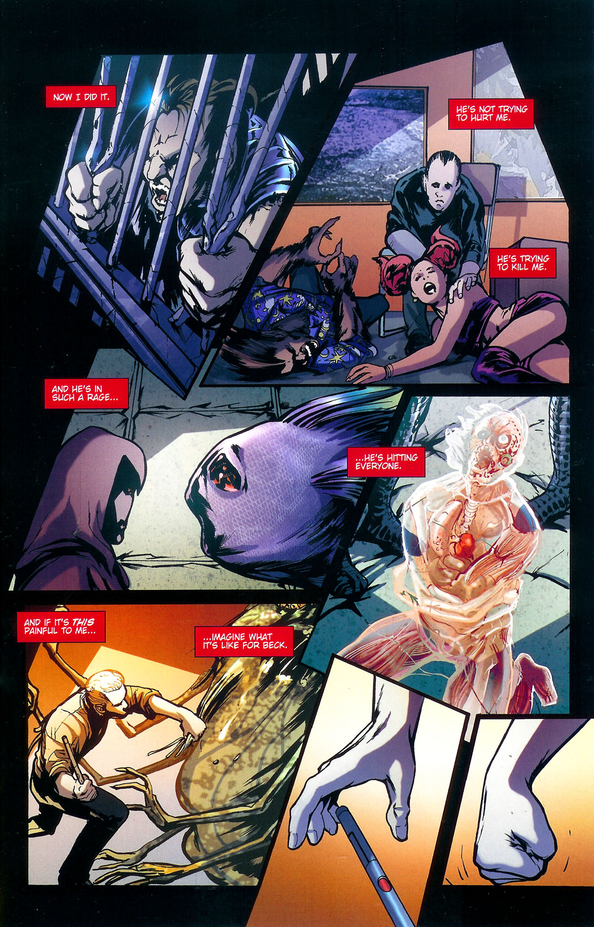 Read online Spike: Asylum comic -  Issue #4 - 17