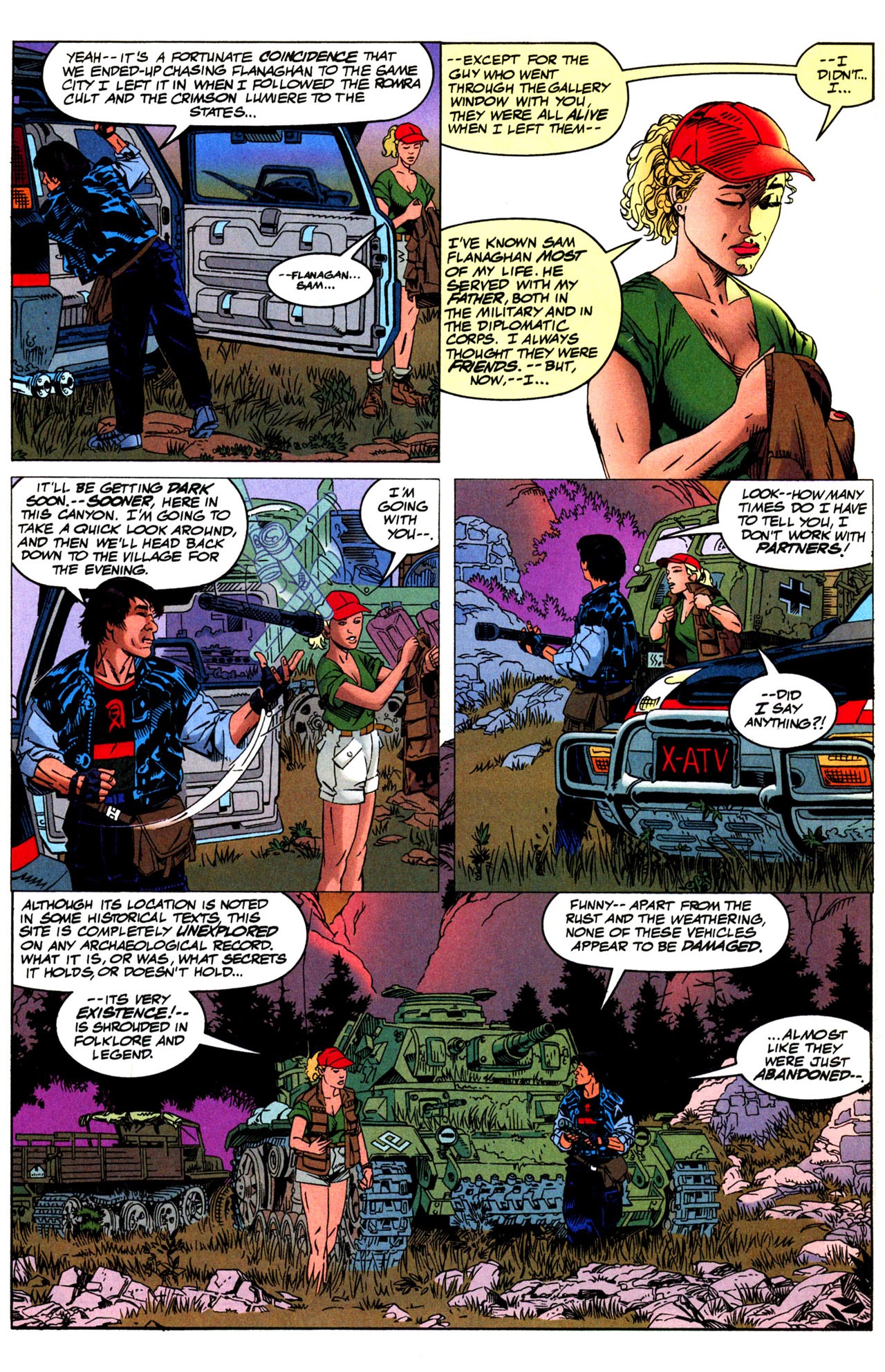 Read online Jackie Chan's Spartan X: The Armour of Heaven comic -  Issue #3 - 16