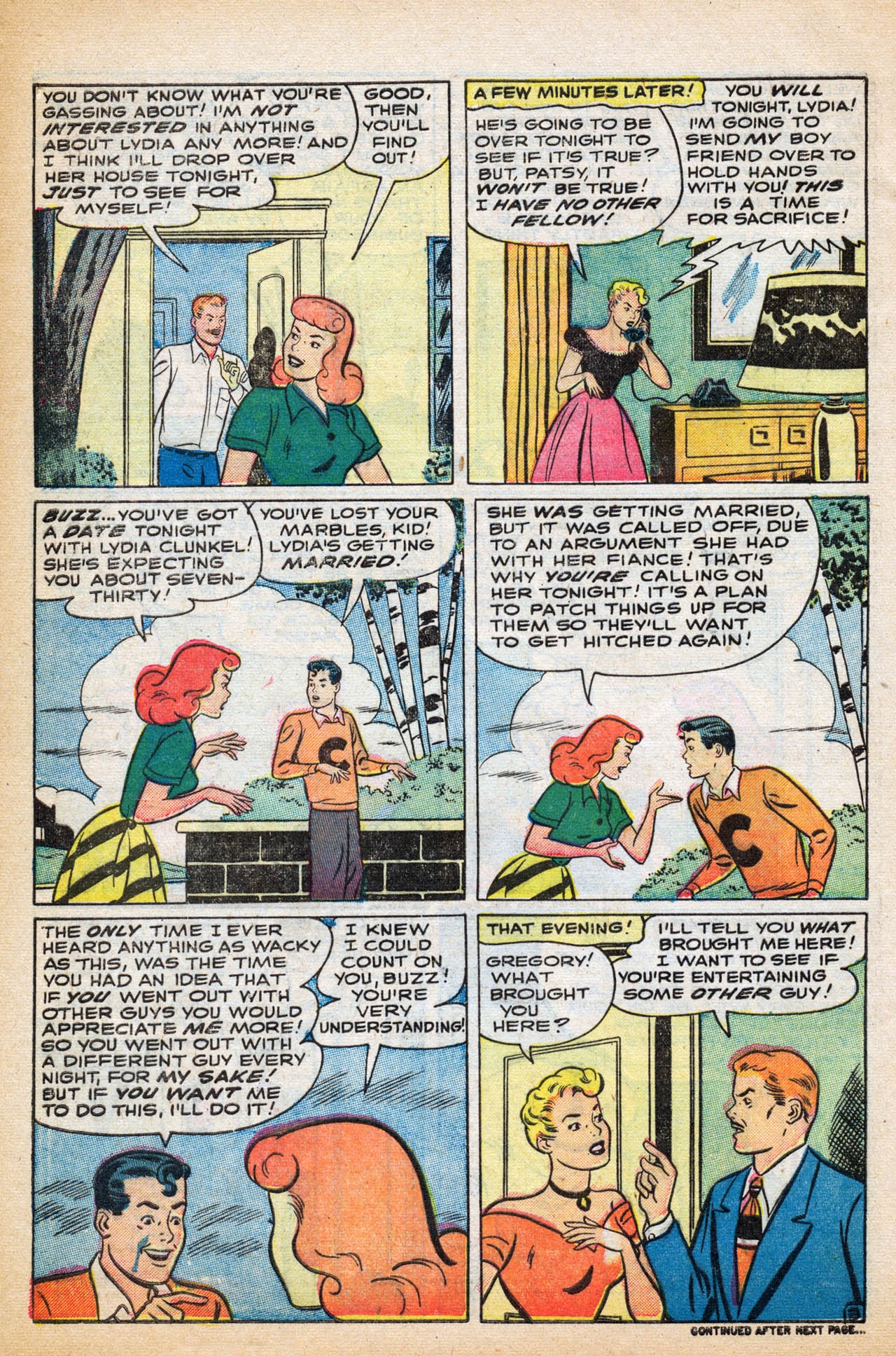 Read online Patsy and her Pals comic -  Issue #5 - 28
