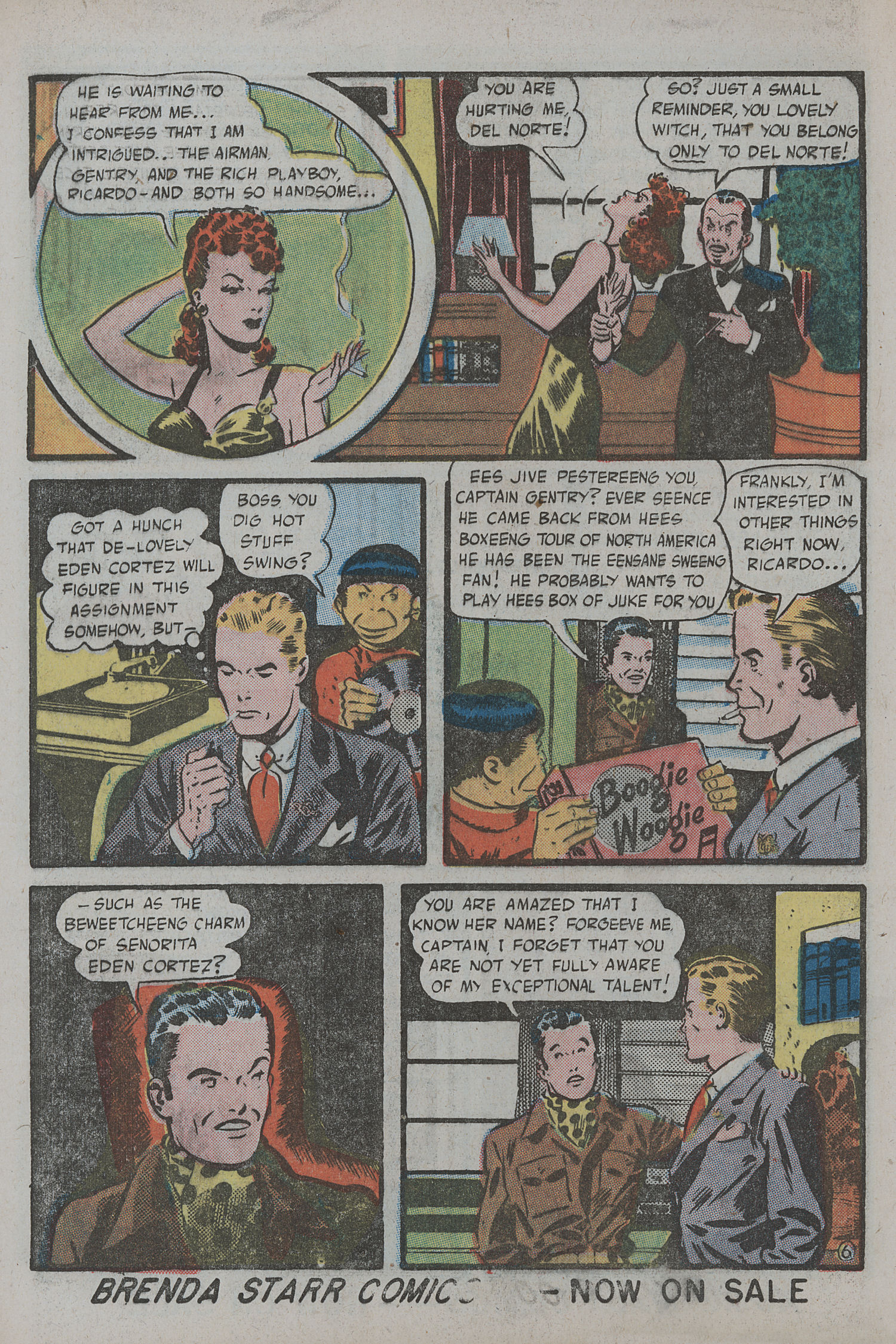 Read online Bruce Gentry comic -  Issue #1 - 8