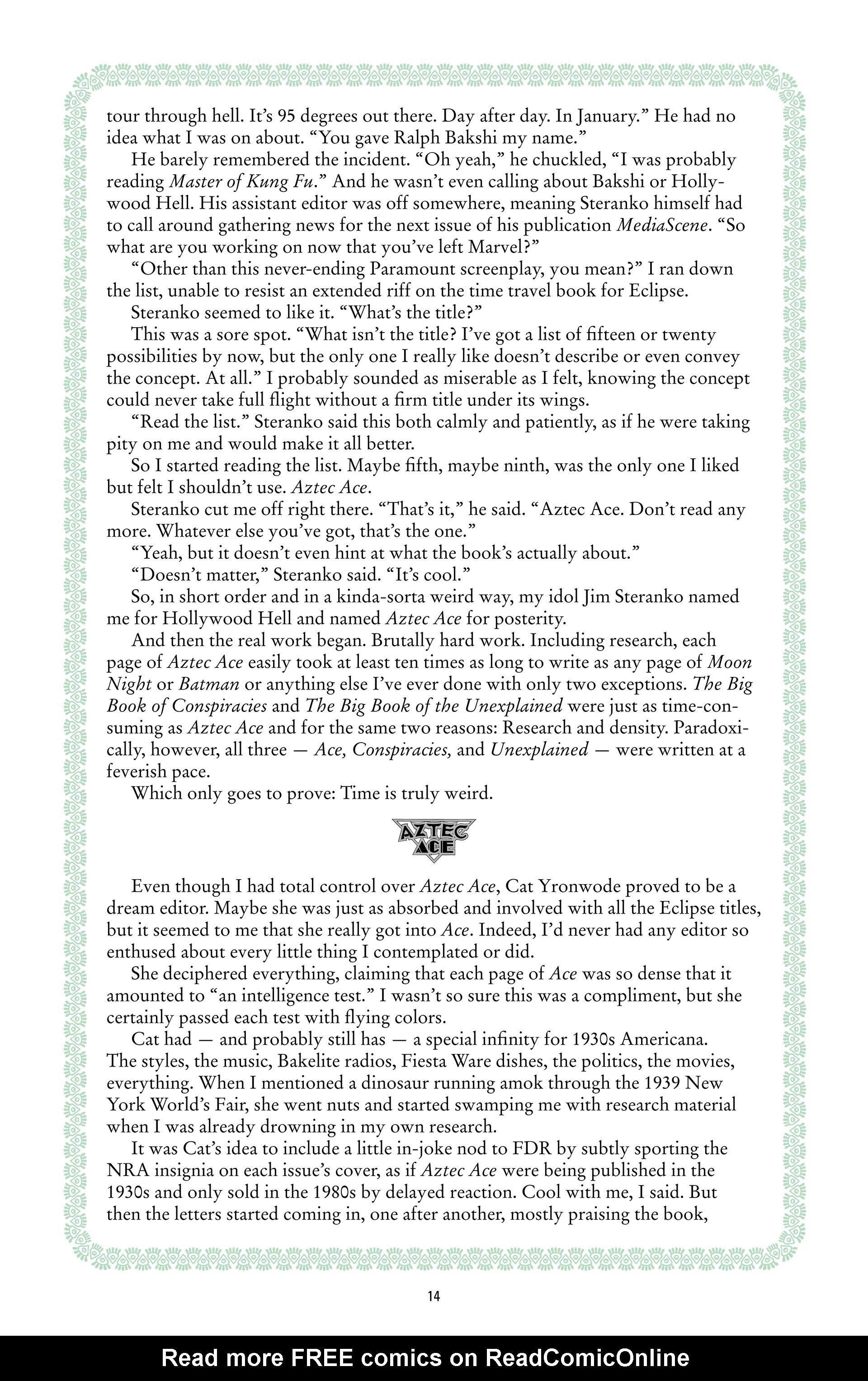 Read online Aztec Ace comic -  Issue # _The Complete Collection (Part 1) - 16