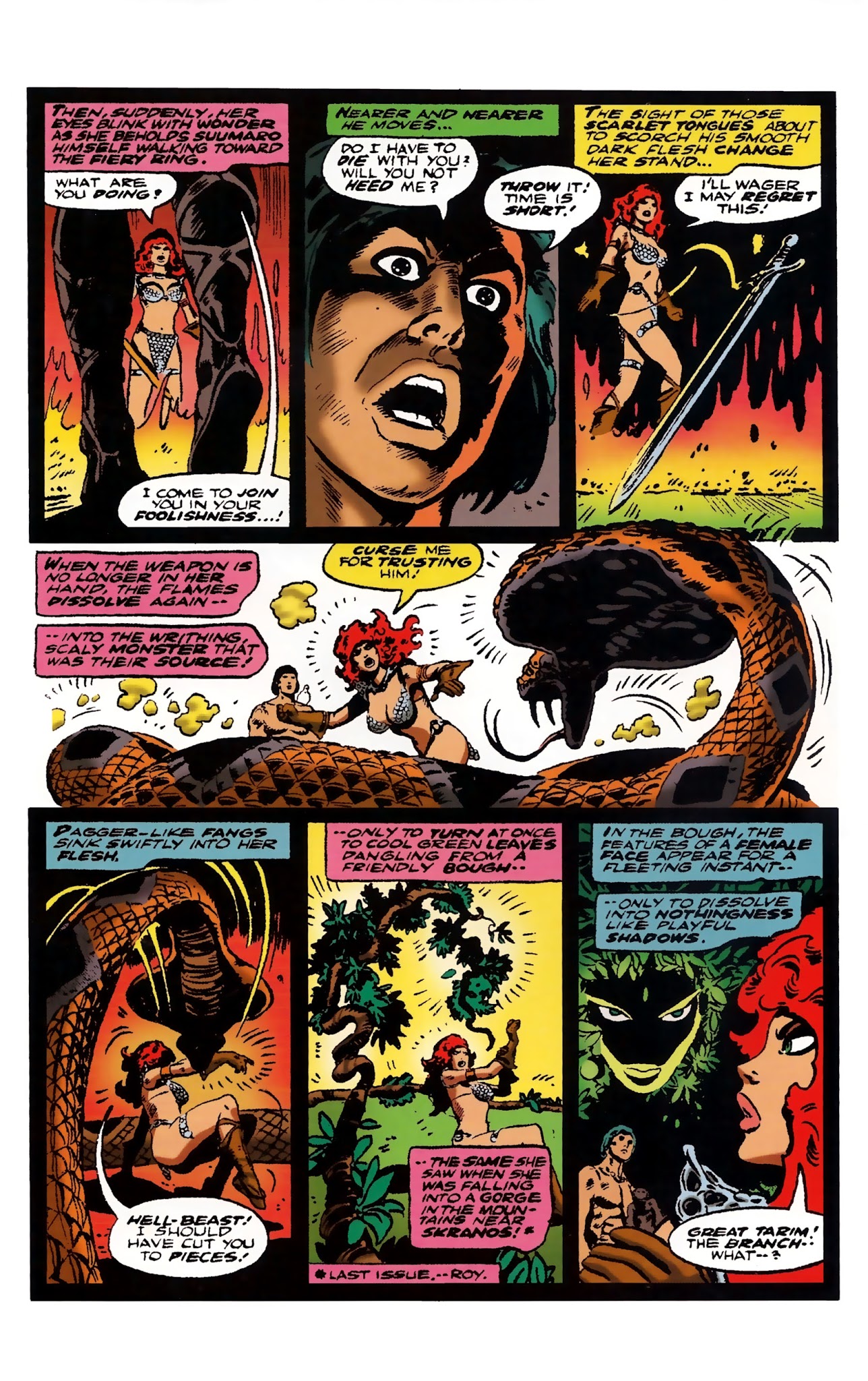 Read online The Adventures of Red Sonja comic -  Issue # TPB 3 - 16
