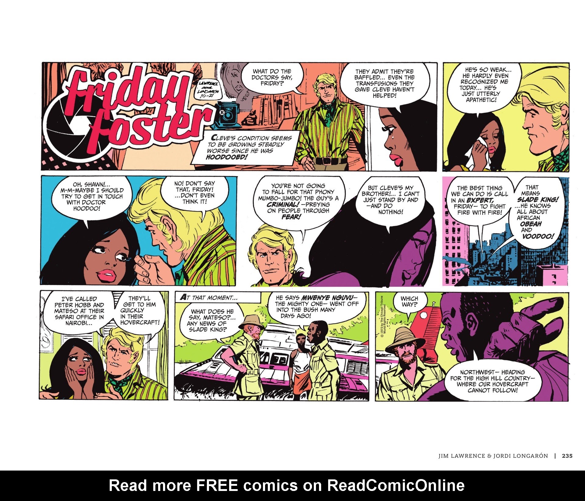 Read online Friday Foster: The Sunday Strips comic -  Issue # TPB (Part 3) - 36