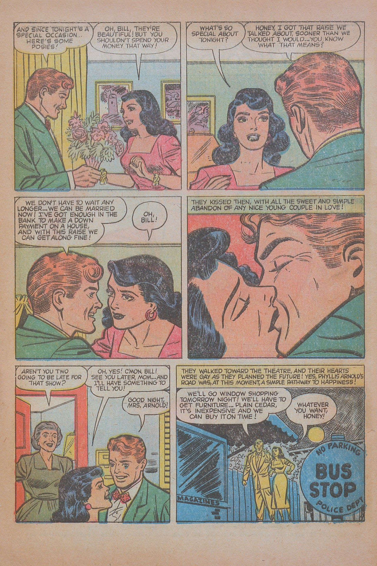 Read online Love Romances comic -  Issue #20 - 4