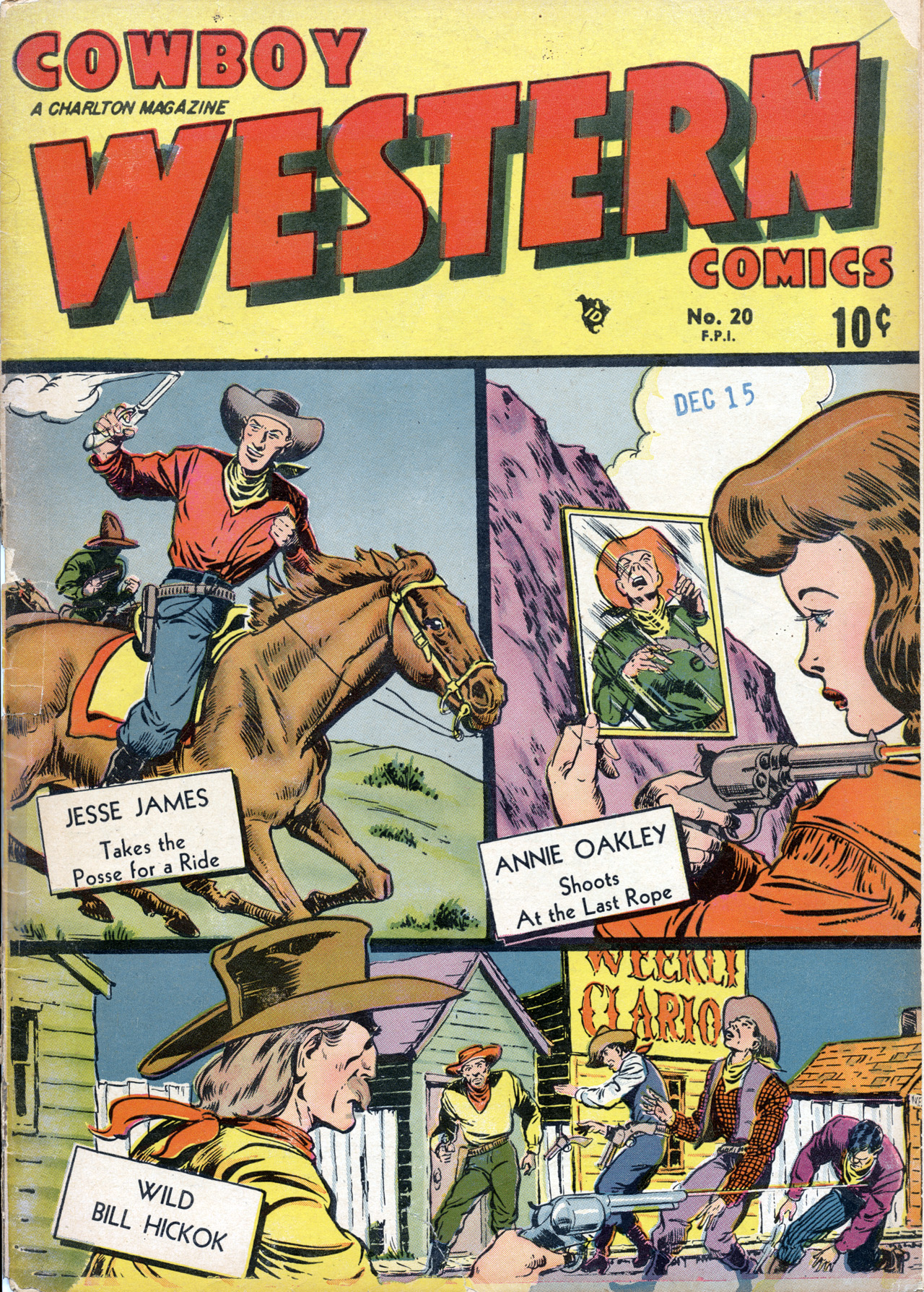 Read online Cowboy Western Comics (1948) comic -  Issue #20 - 2