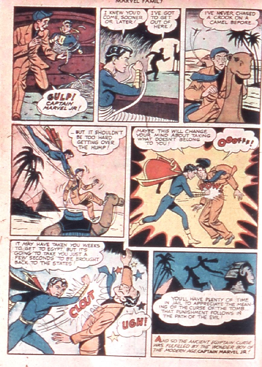 Read online The Marvel Family comic -  Issue #39 - 22