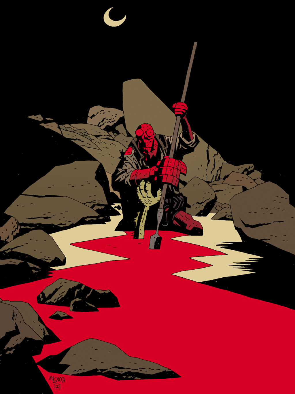 Read online The Art of Hellboy comic -  Issue # TPB - 144