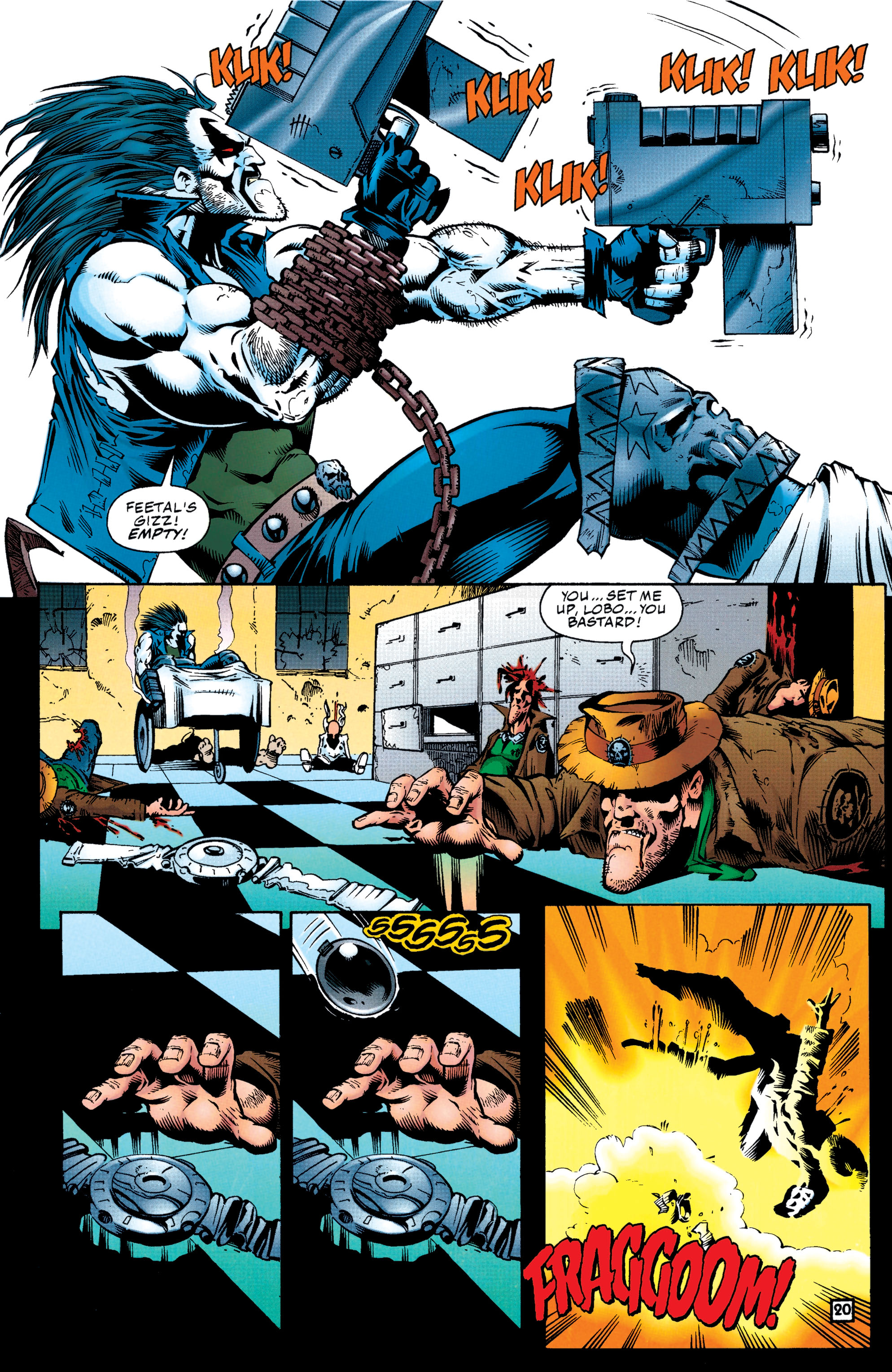 Read online Lobo (1993) comic -  Issue #27 - 20