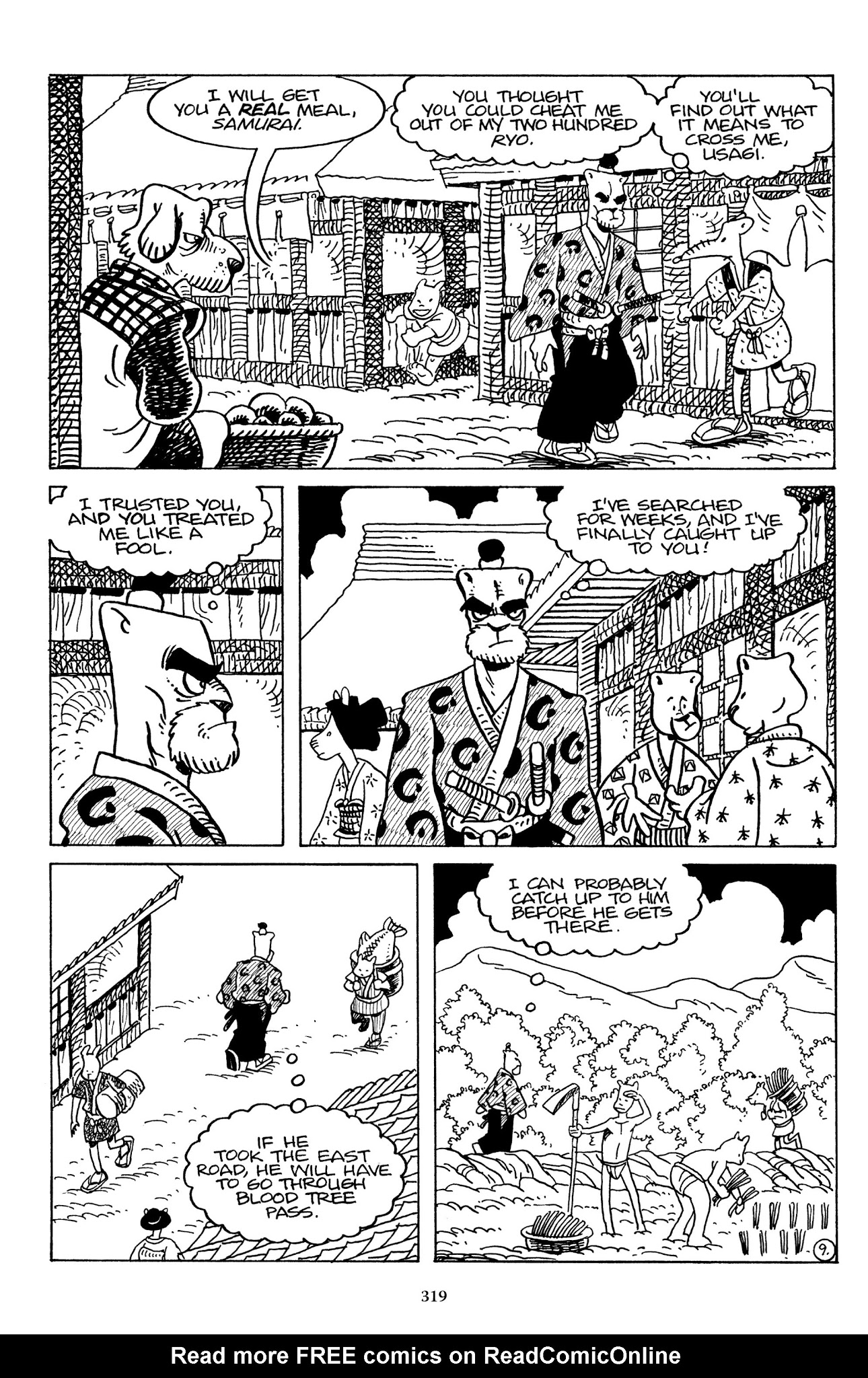 Read online The Usagi Yojimbo Saga comic -  Issue # TPB 7 - 314