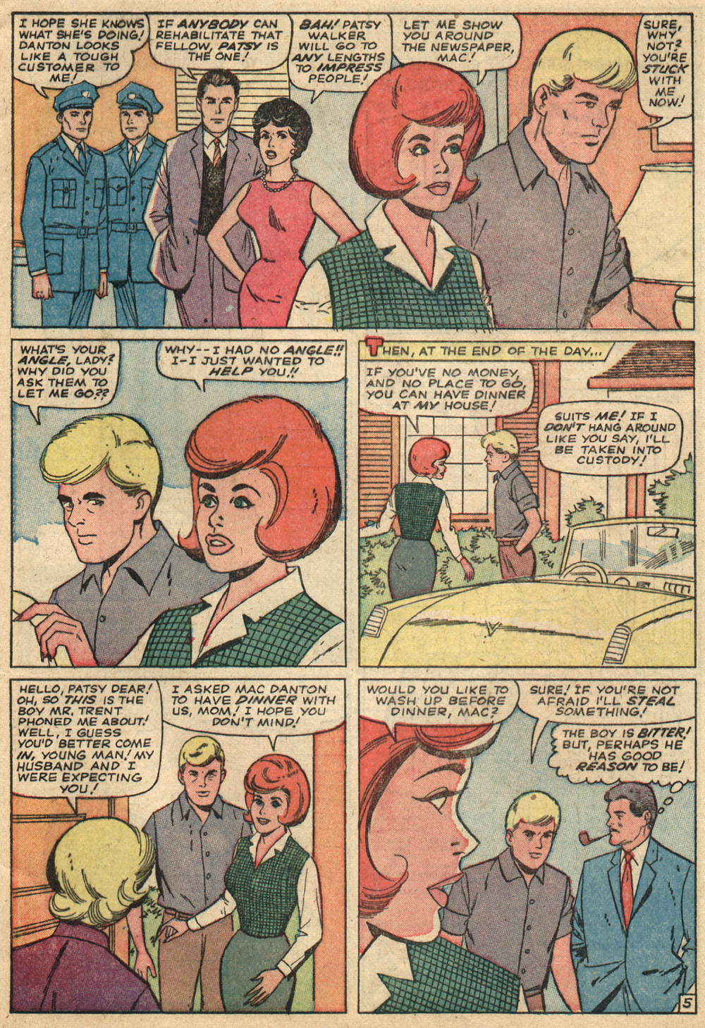 Read online Patsy Walker comic -  Issue #118 - 7