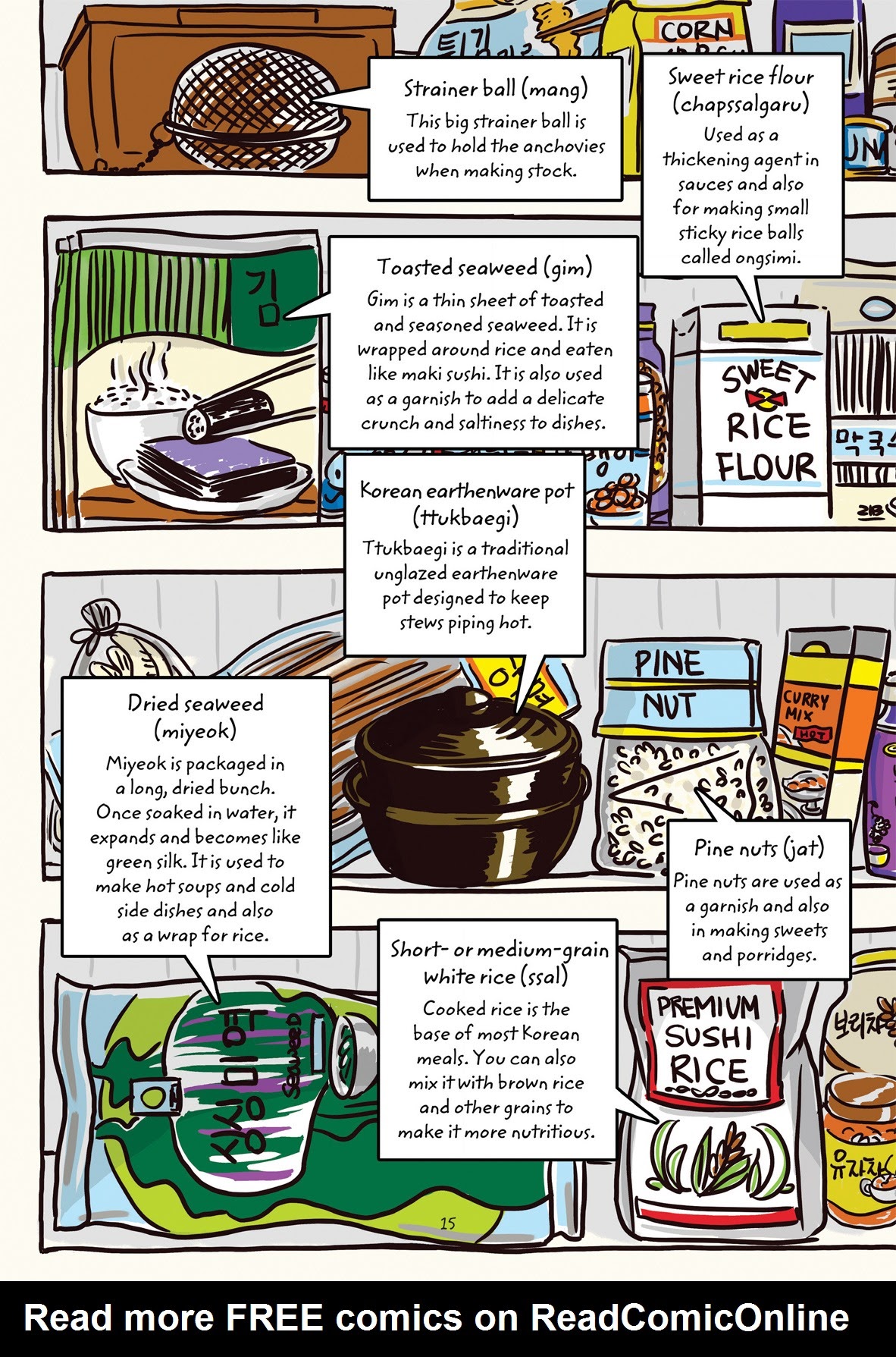 Read online Cook Korean! A Comic Book With Recipes comic -  Issue # TPB (Part 1) - 14