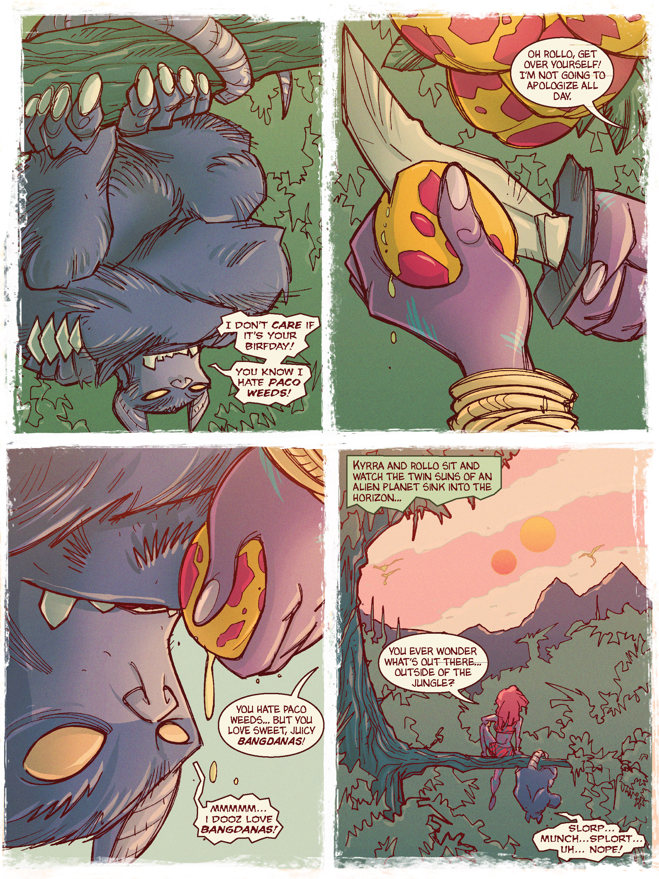 Read online Kyrra: Alien Jungle Girl comic -  Issue #1 - 7