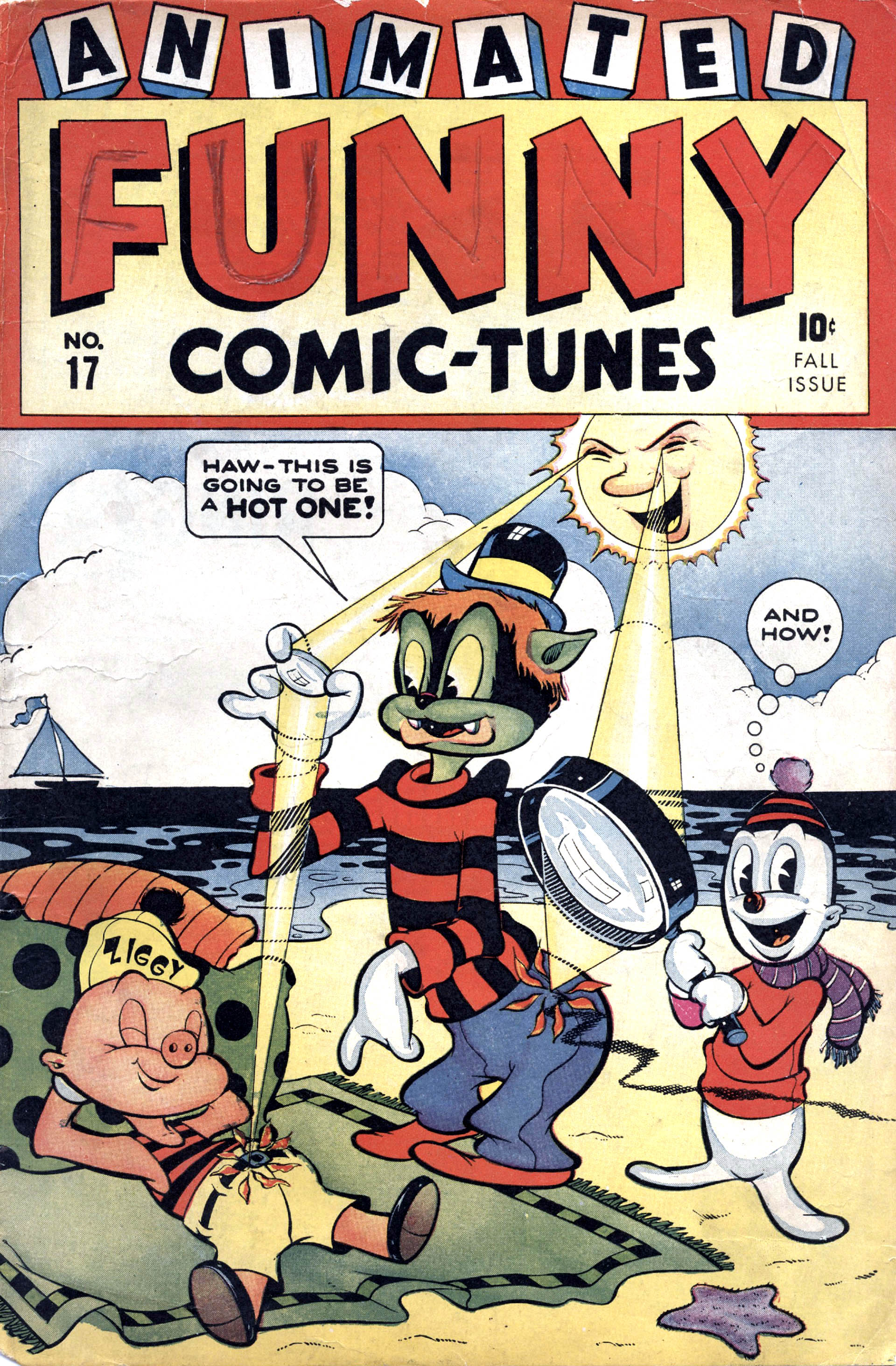Read online Funny Tunes comic -  Issue #17 - 1