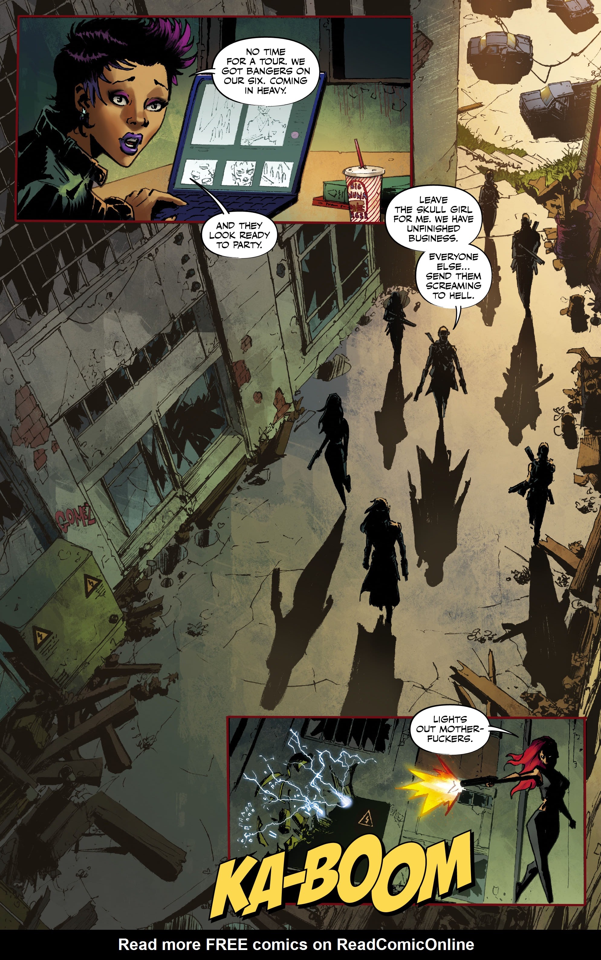 Read online La Muerta: Retribution comic -  Issue #1 - 12