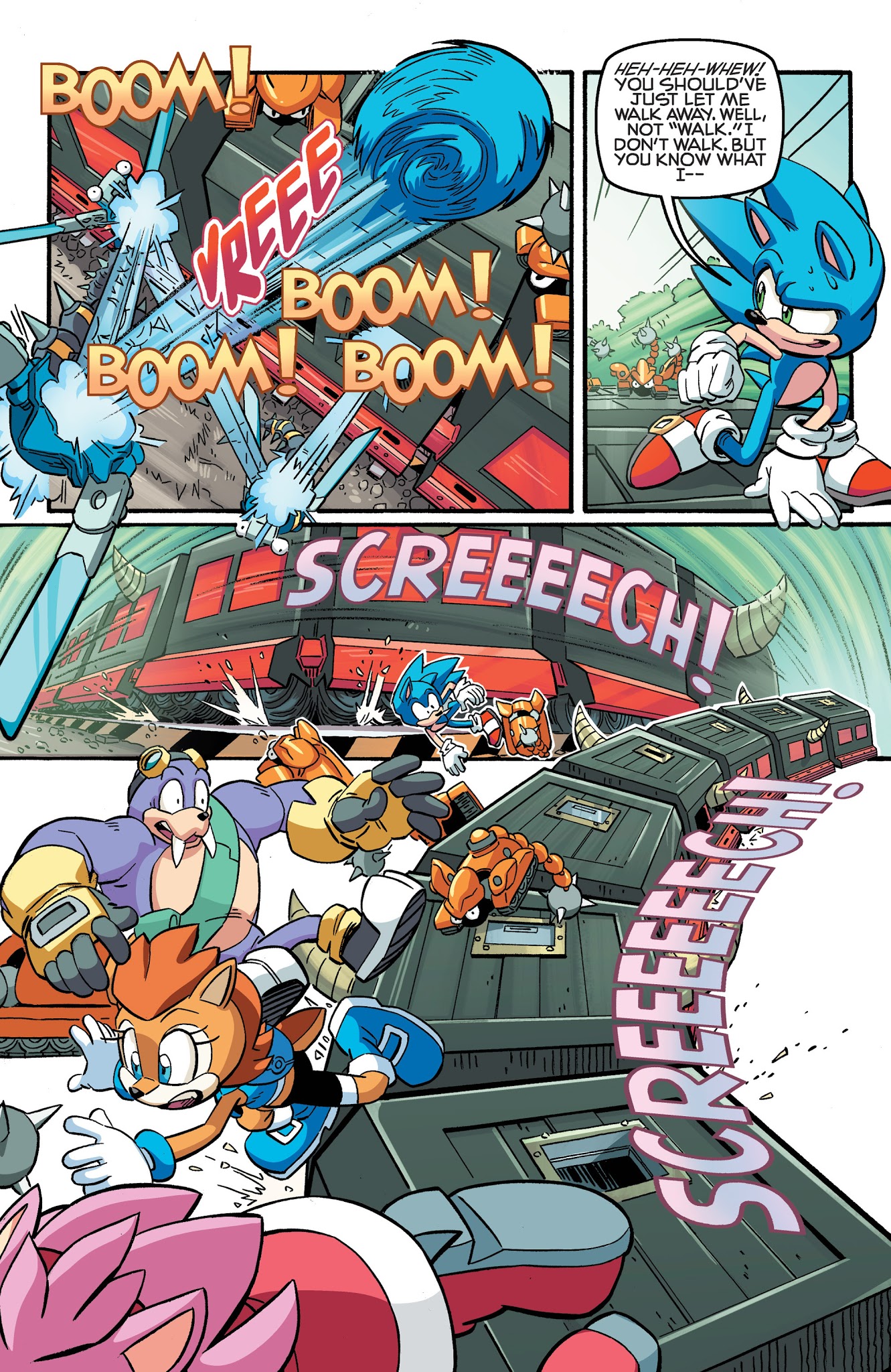 Read online Sonic The Hedgehog comic -  Issue #258 - 15