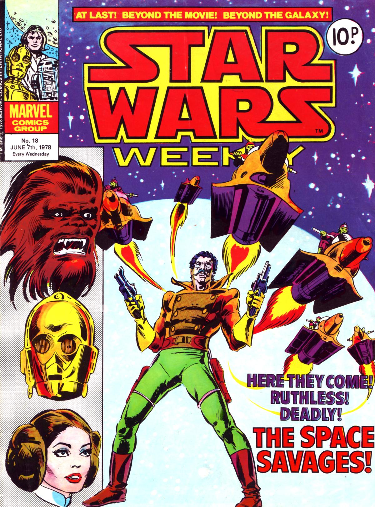 Read online Star Wars Weekly comic -  Issue #18 - 1