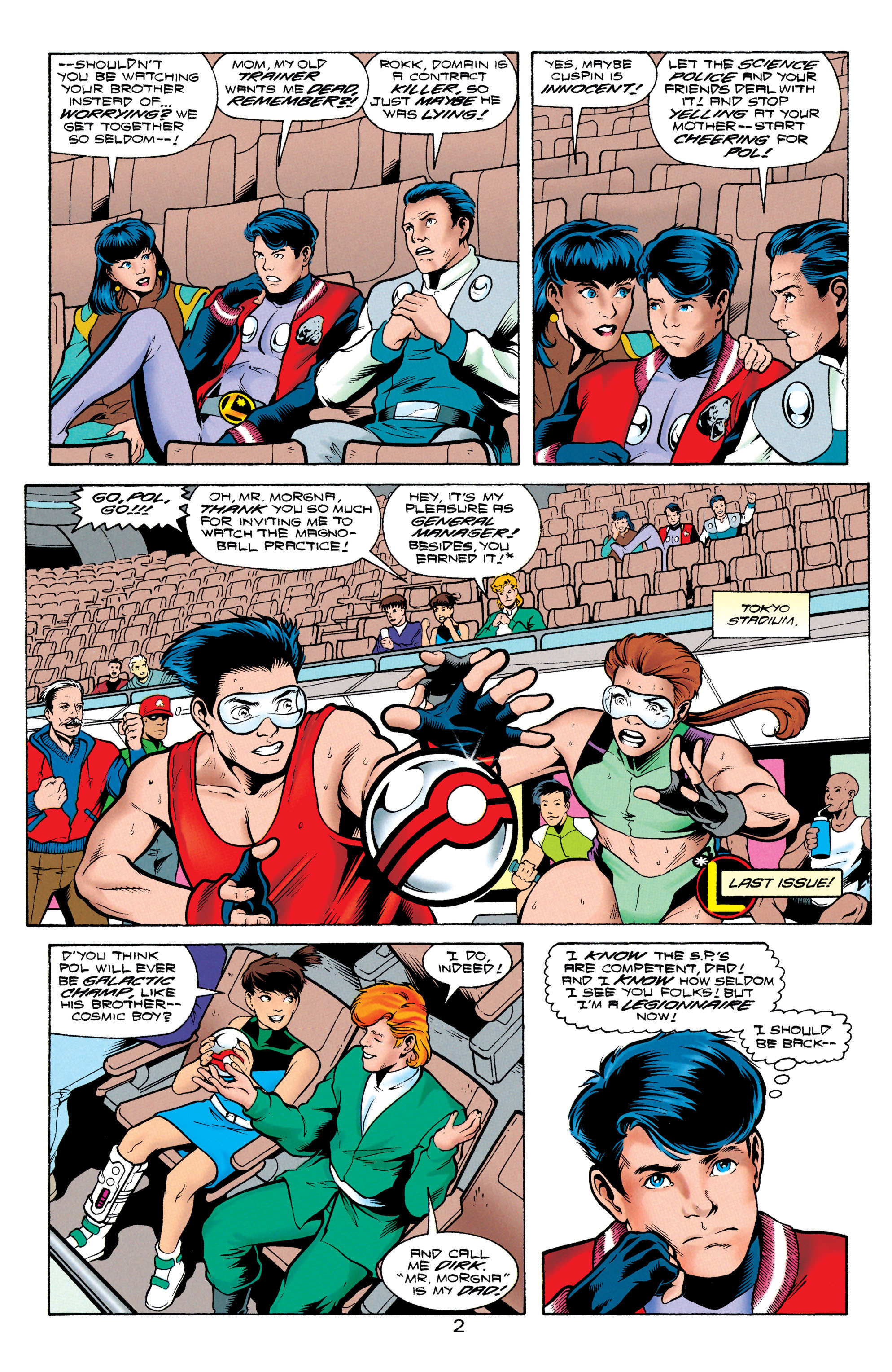 Read online Legionnaires comic -  Issue #71 - 3