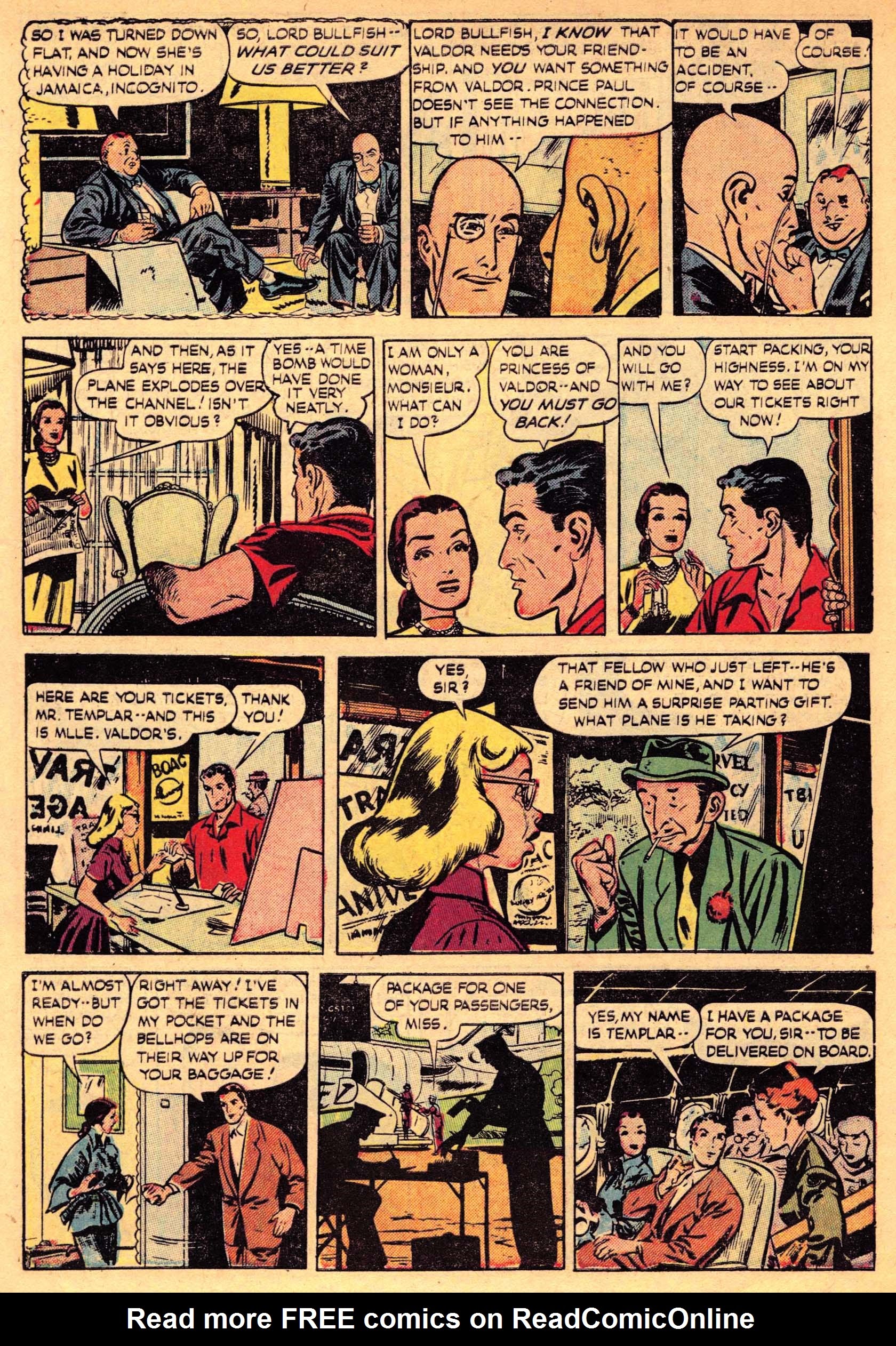 Read online The Saint (1947) comic -  Issue #11 - 6