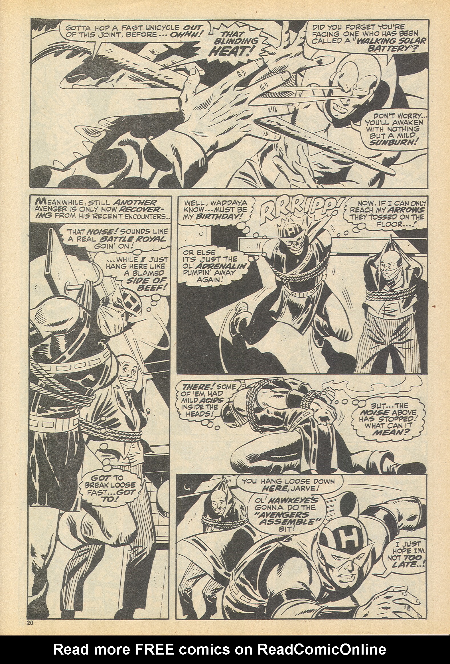 Read online The Avengers (1973) comic -  Issue #89 - 20