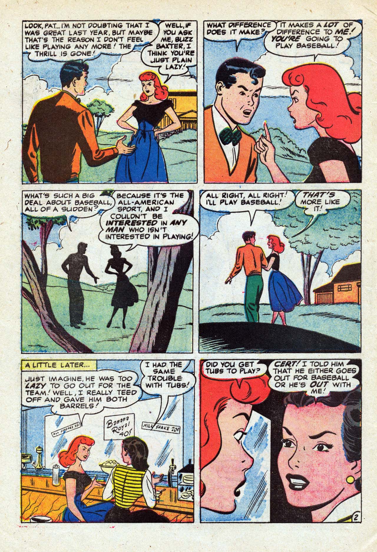 Read online Patsy and her Pals comic -  Issue #4 - 4