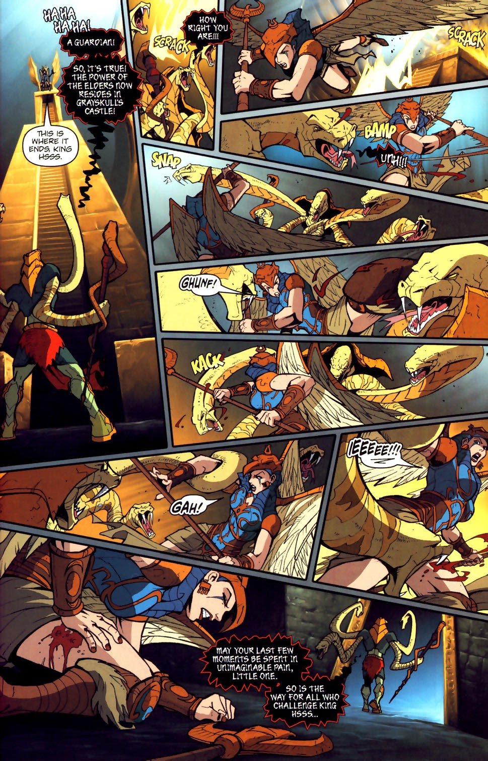 Read online Masters of the Universe Rise of the Snake Men comic -  Issue #3 - 16