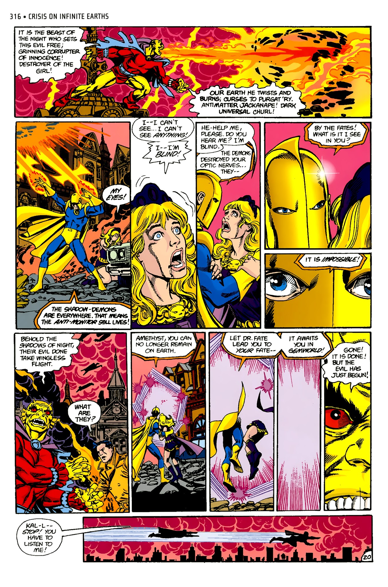 Read online Crisis on Infinite Earths (1985) comic -  Issue # _Absolute Edition 2 - 117