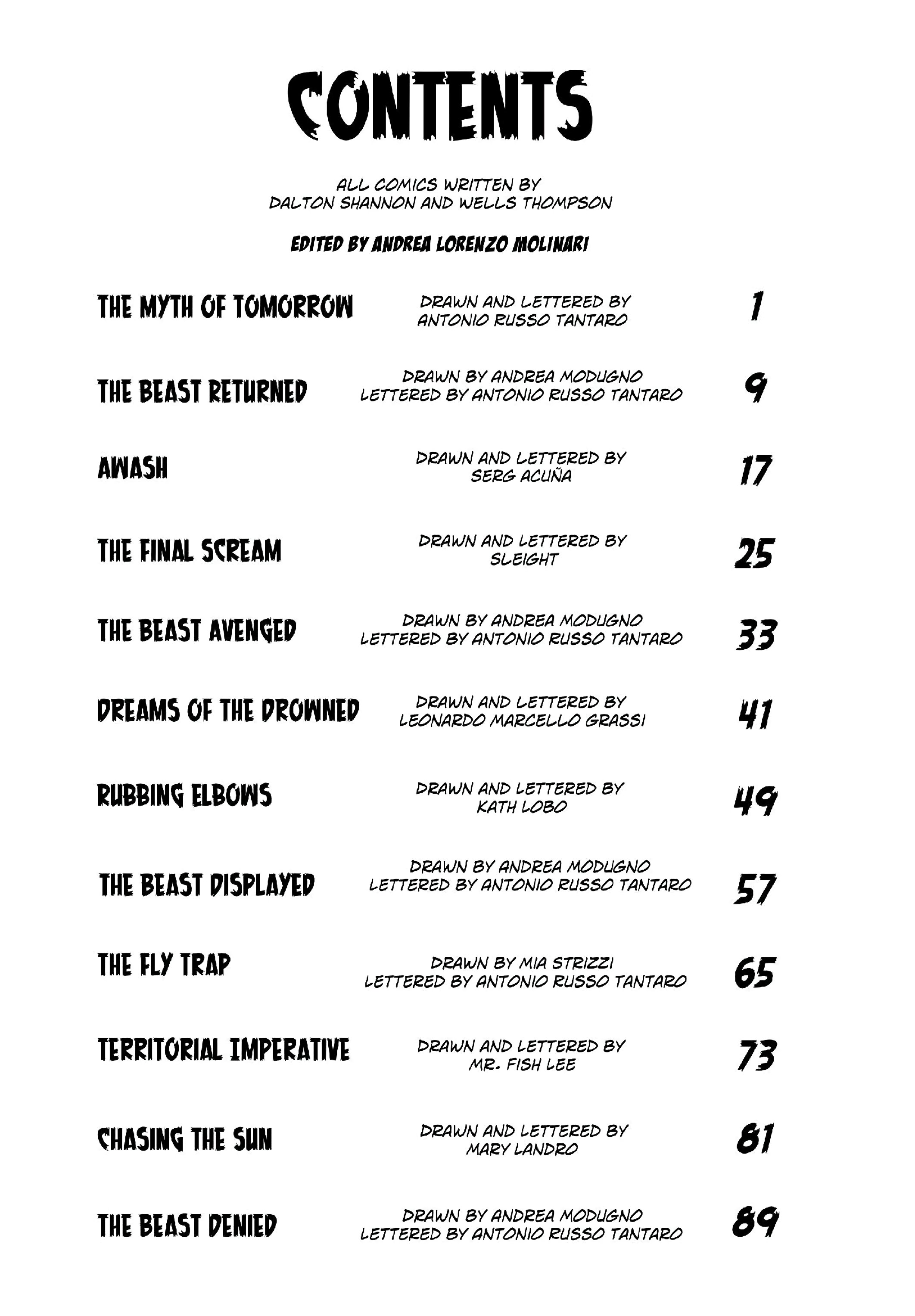 Read online Descent Into Dread comic -  Issue # TPB - 3